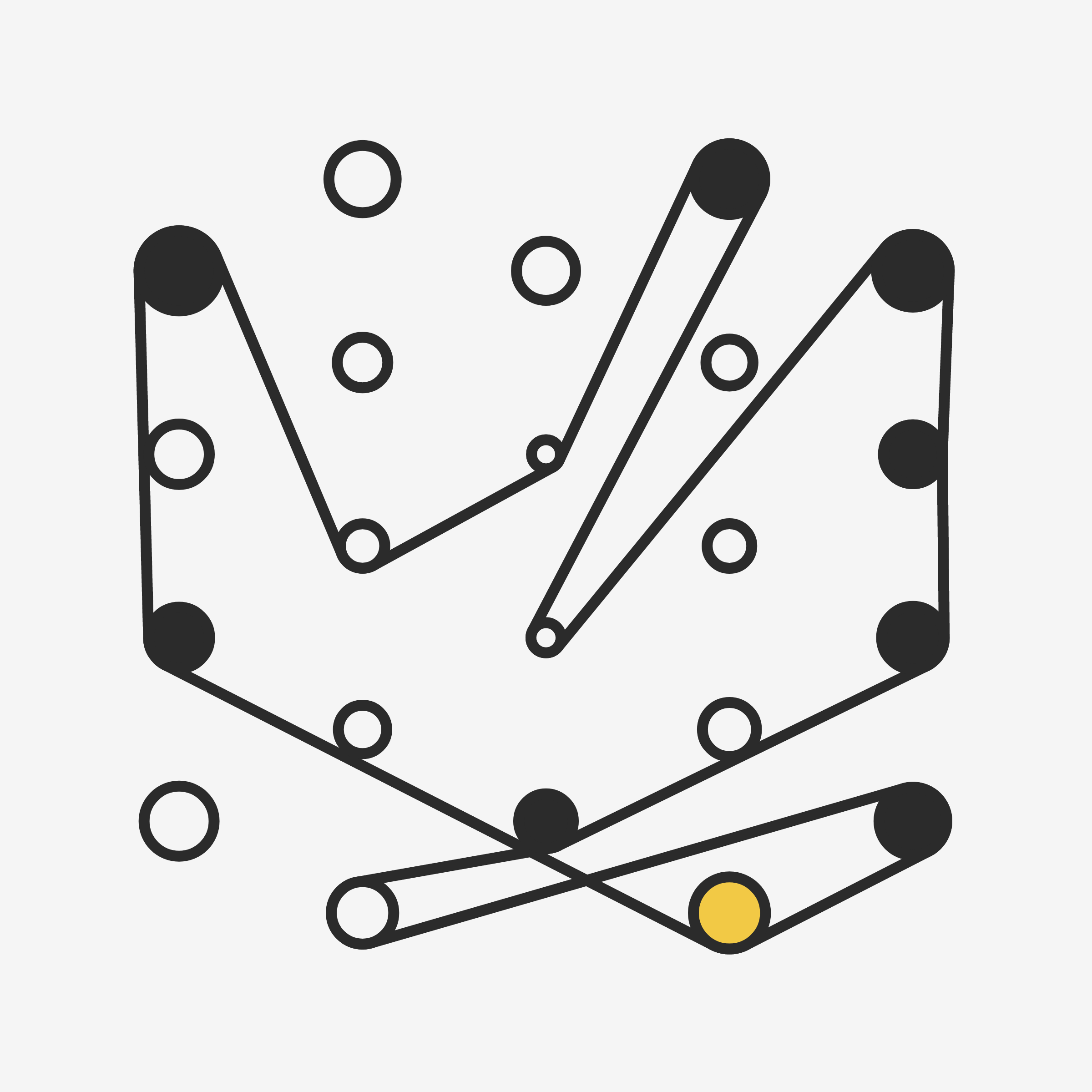 Art Blocks - Art Blocks v2 - Ringers #885 - NFT # 13000885