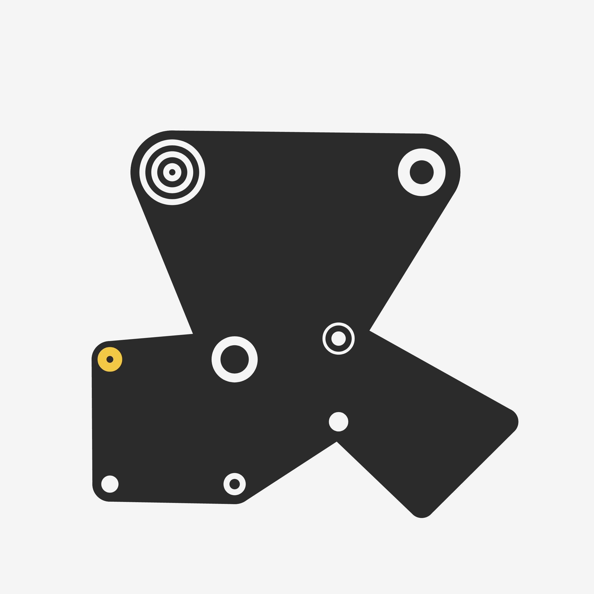 Art Blocks - Art Blocks v2 - Ringers #892 - NFT # 13000892