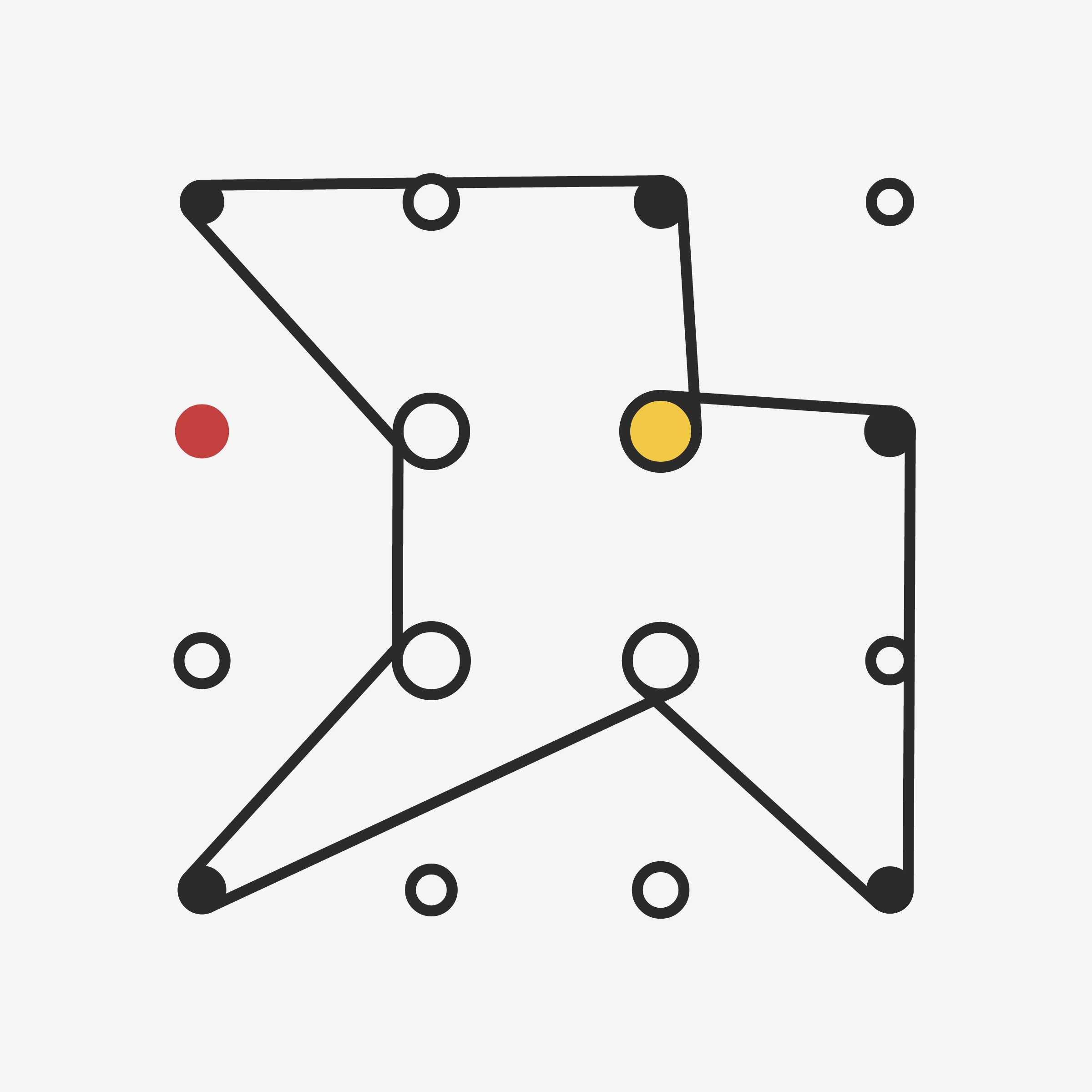 Art Blocks - Art Blocks v2 - Ringers #896 - NFT # 13000896