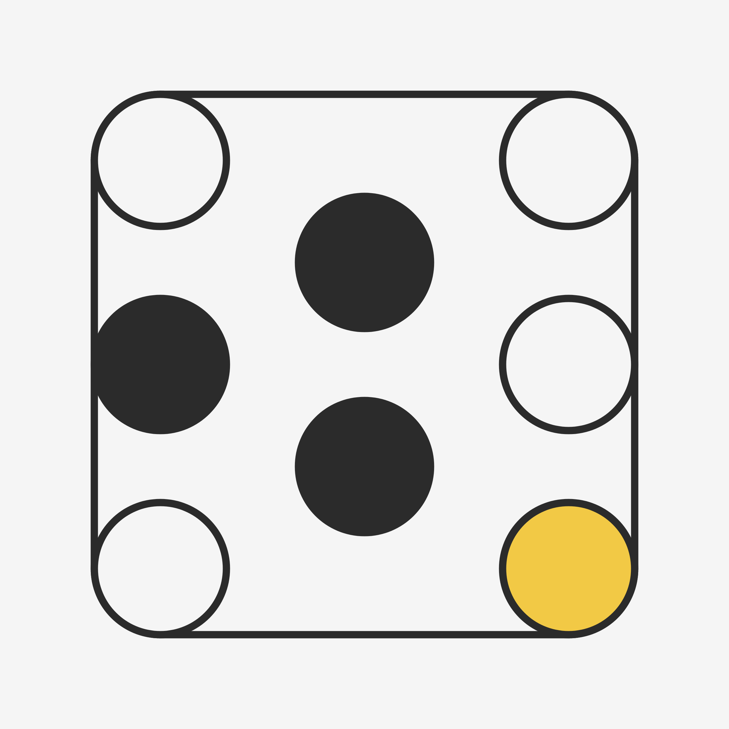 Art Blocks - Art Blocks v2 - Ringers #900 - NFT # 13000900