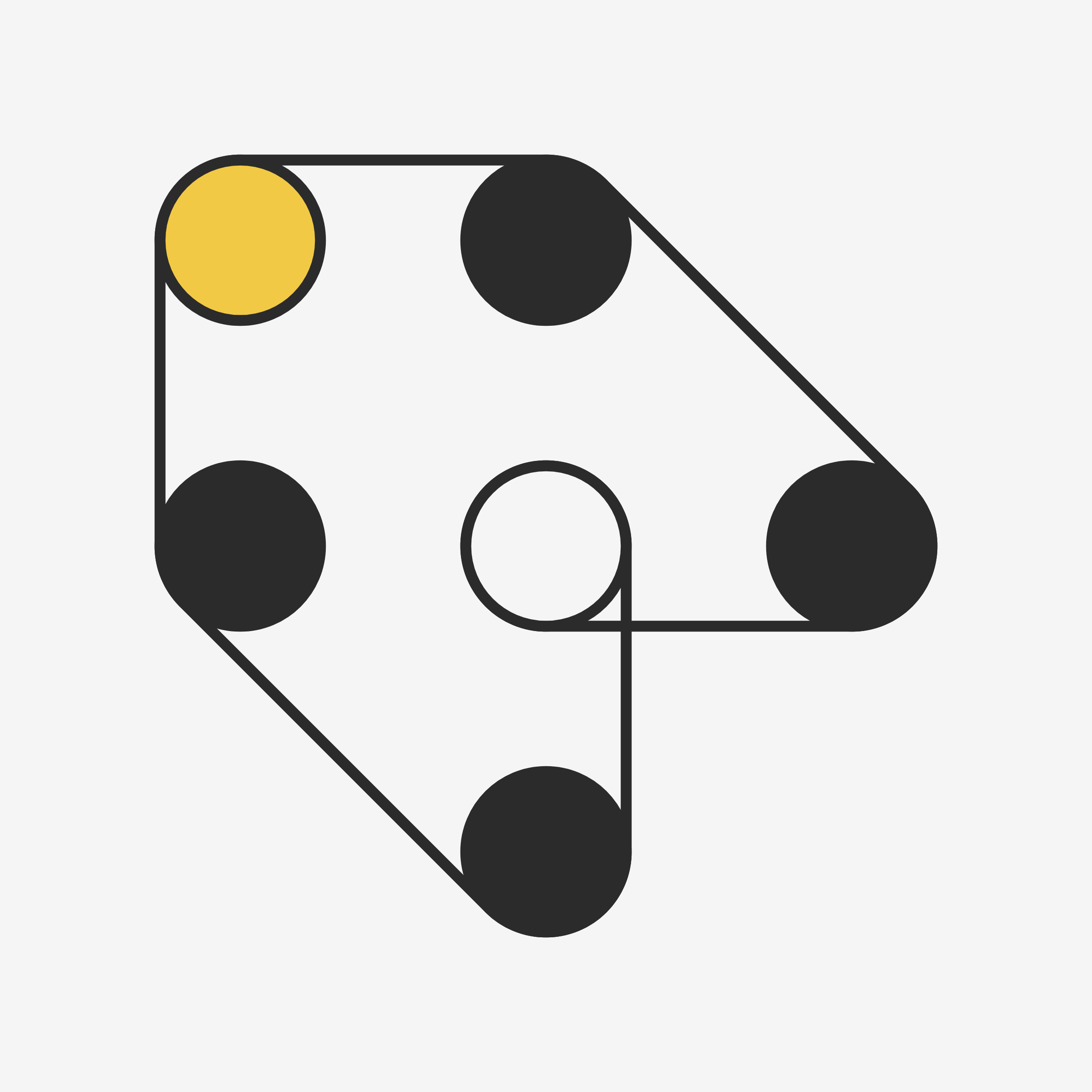 Art Blocks - Art Blocks v2 - Ringers #909 - NFT # 13000909