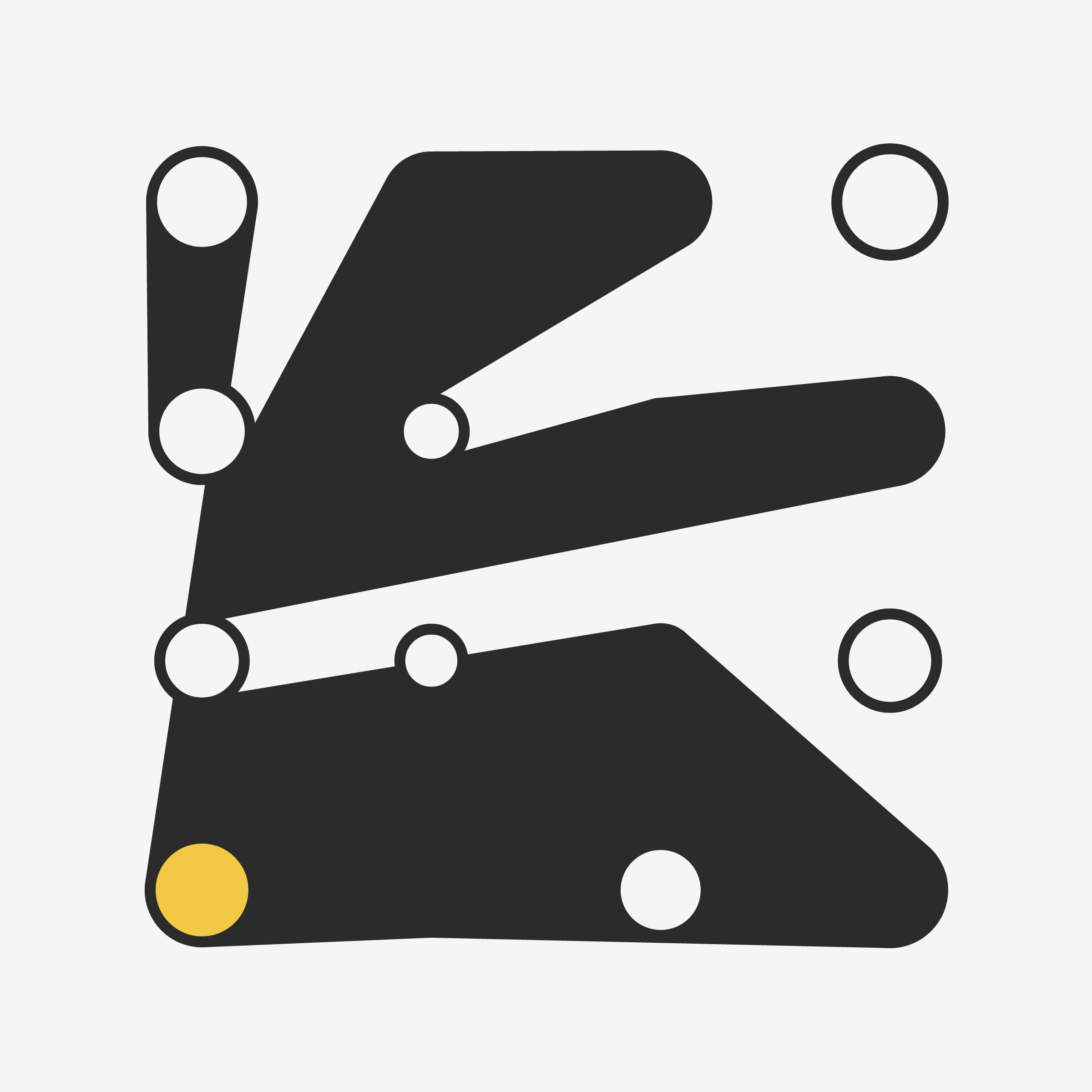 Art Blocks - Art Blocks v2 - Ringers #910 - NFT # 13000910