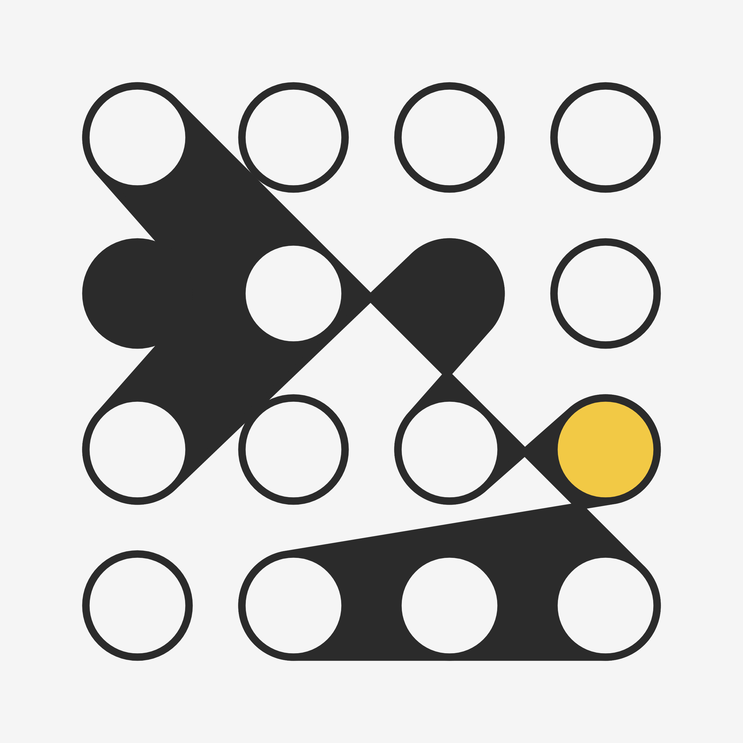 Art Blocks - Art Blocks v2 - Ringers #914 - NFT # 13000914