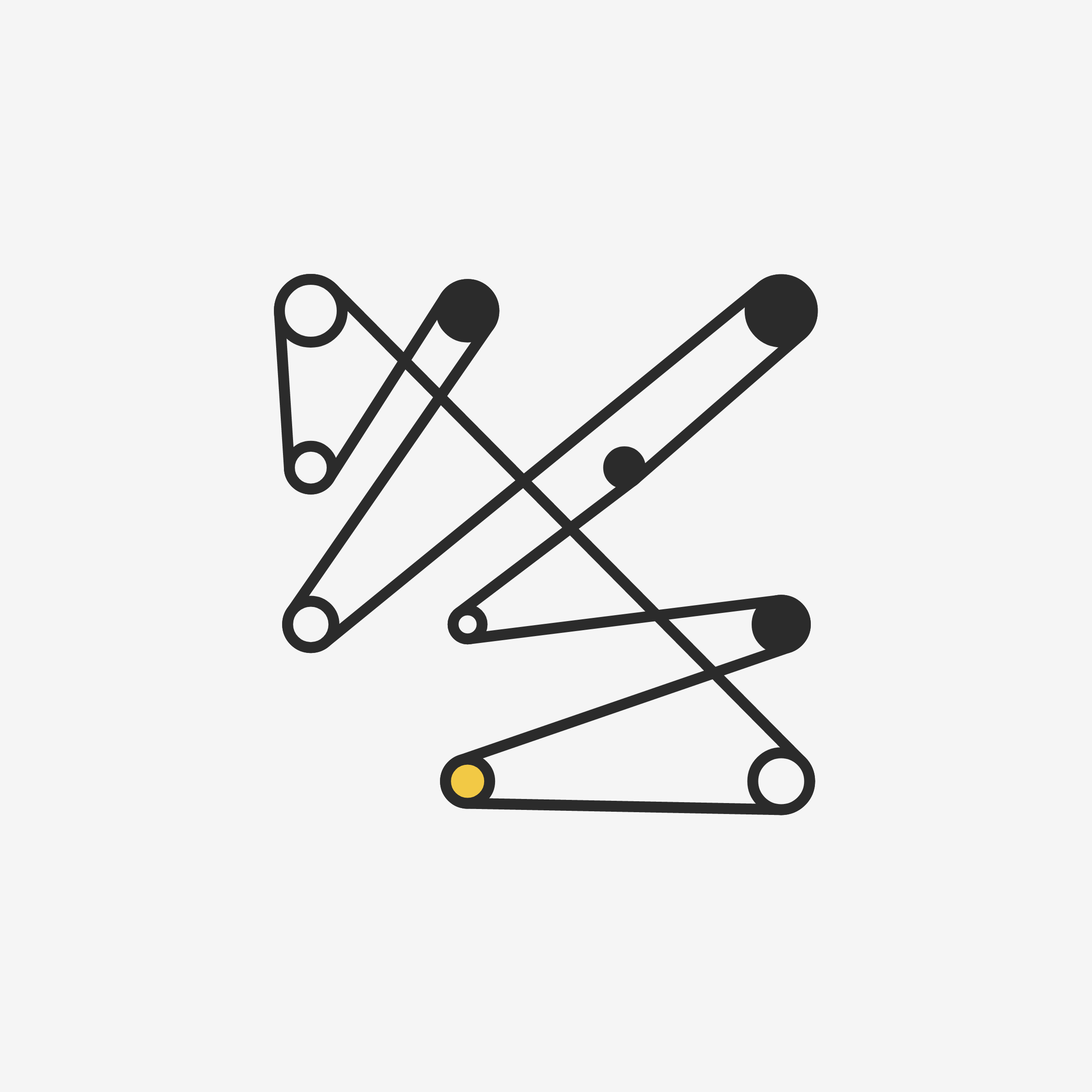 Art Blocks - Art Blocks v2 - Ringers #916 - NFT # 13000916