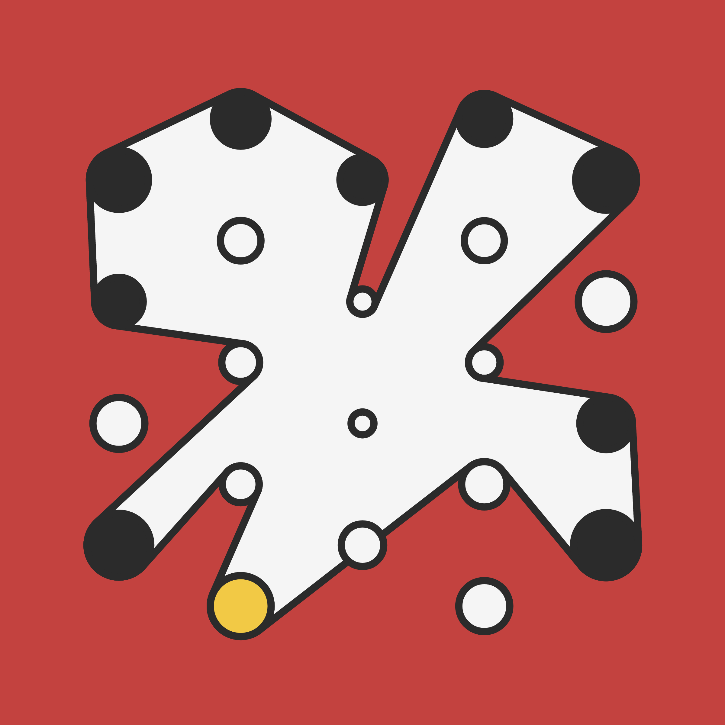 Art Blocks - Art Blocks v2 - Ringers #937 - NFT # 13000937