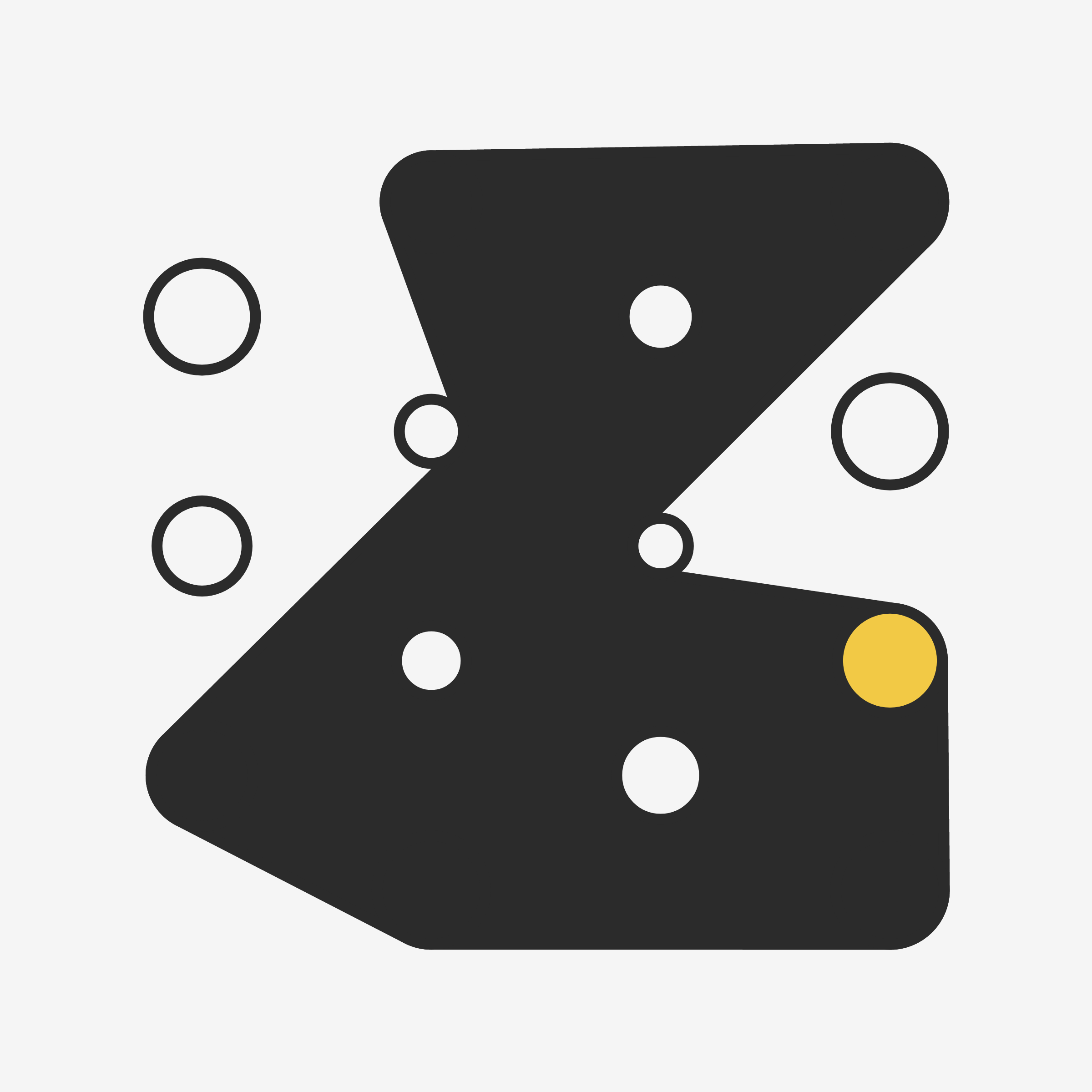 Art Blocks - Art Blocks v2 - Ringers #940 - NFT # 13000940