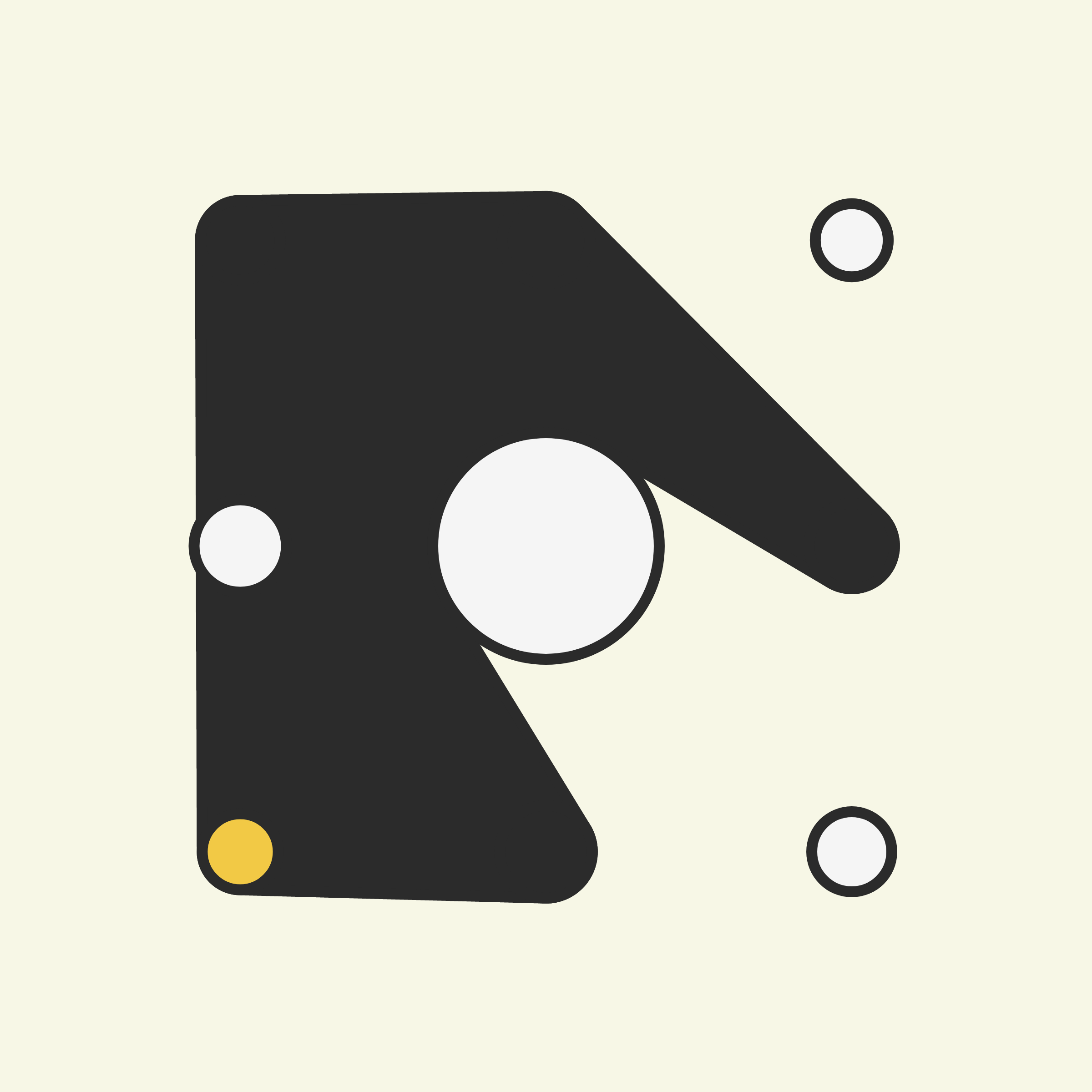 Art Blocks - Art Blocks v2 - Ringers #943 - NFT # 13000943