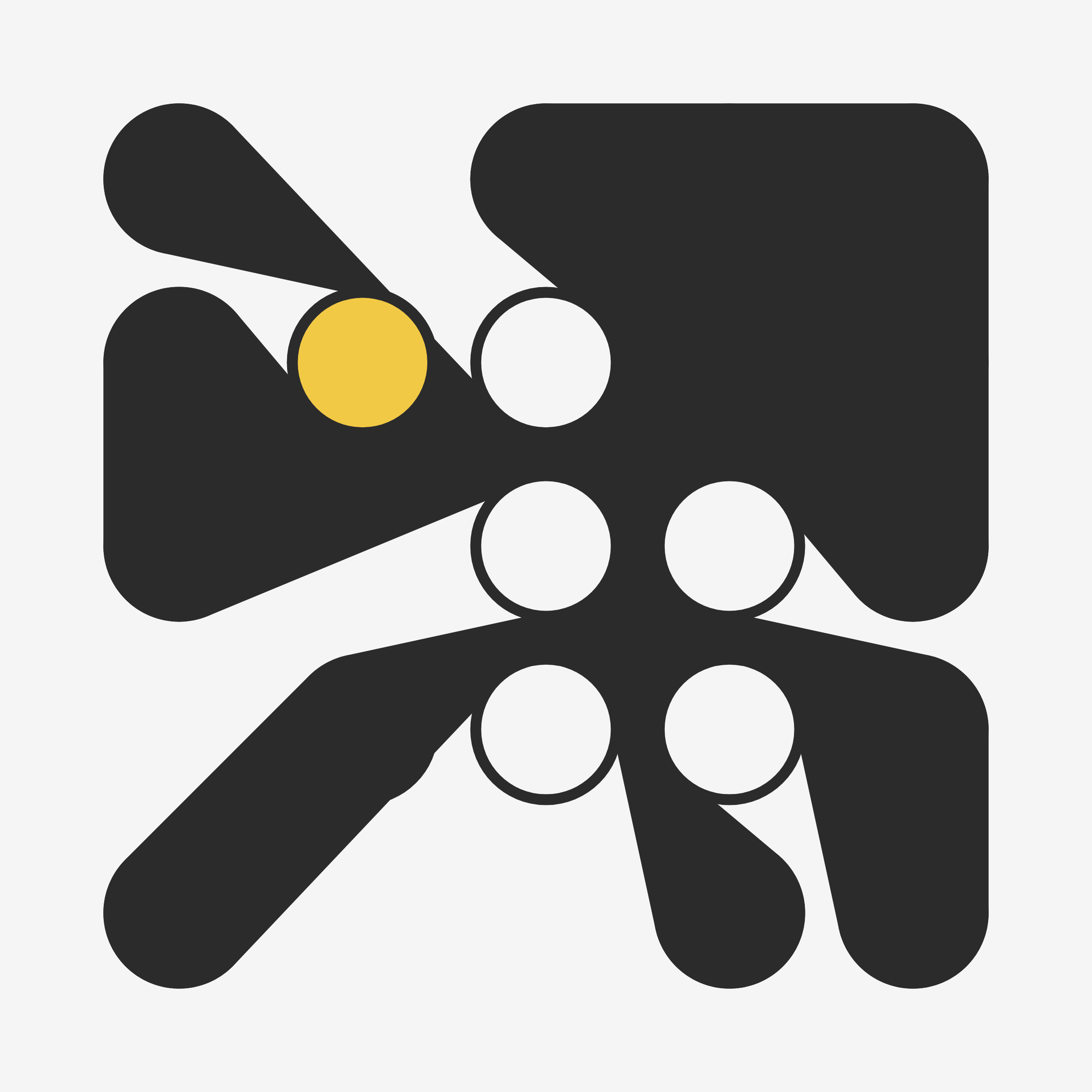 Art Blocks - Art Blocks v2 - Ringers #950 - NFT # 13000950