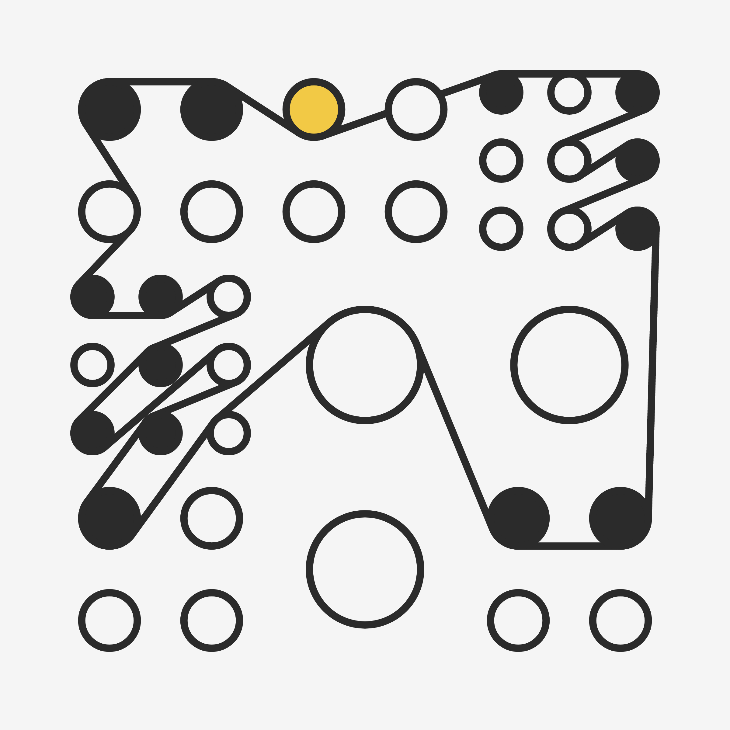 Art Blocks - Art Blocks v2 - Ringers #955 - NFT # 13000955