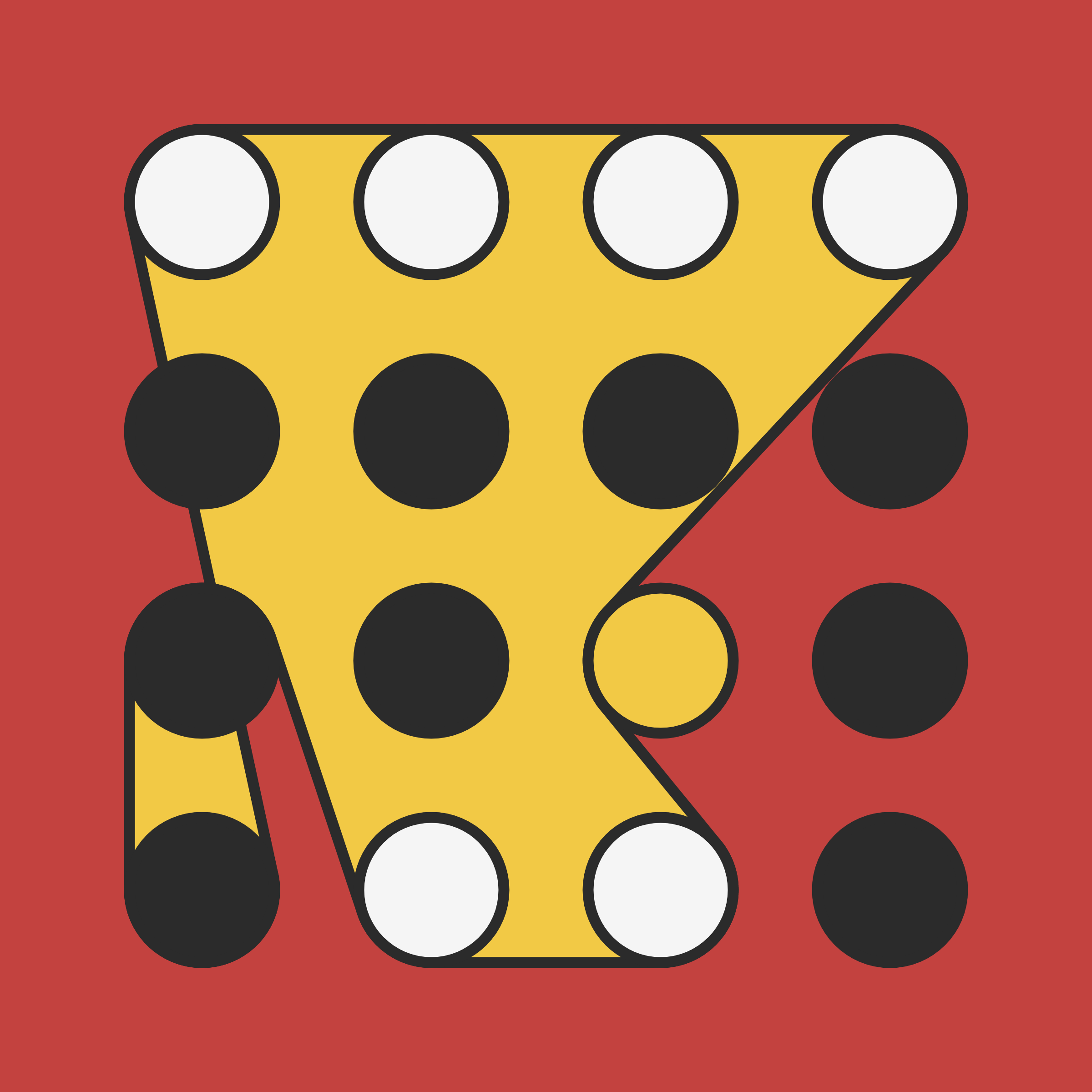 Art Blocks - Art Blocks v2 - Ringers #958 - NFT # 13000958