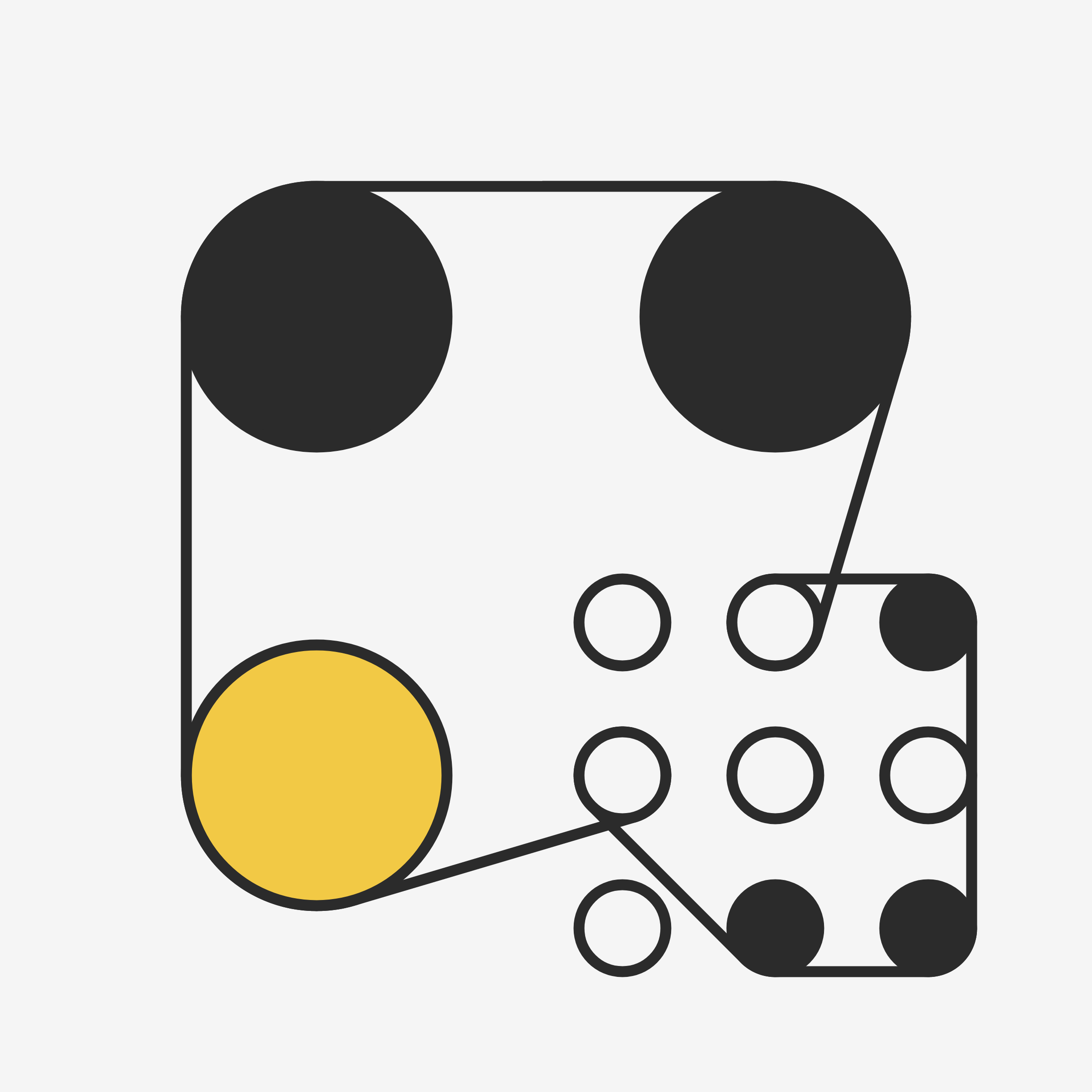 Art Blocks - Art Blocks v2 - Ringers #965 - NFT # 13000965