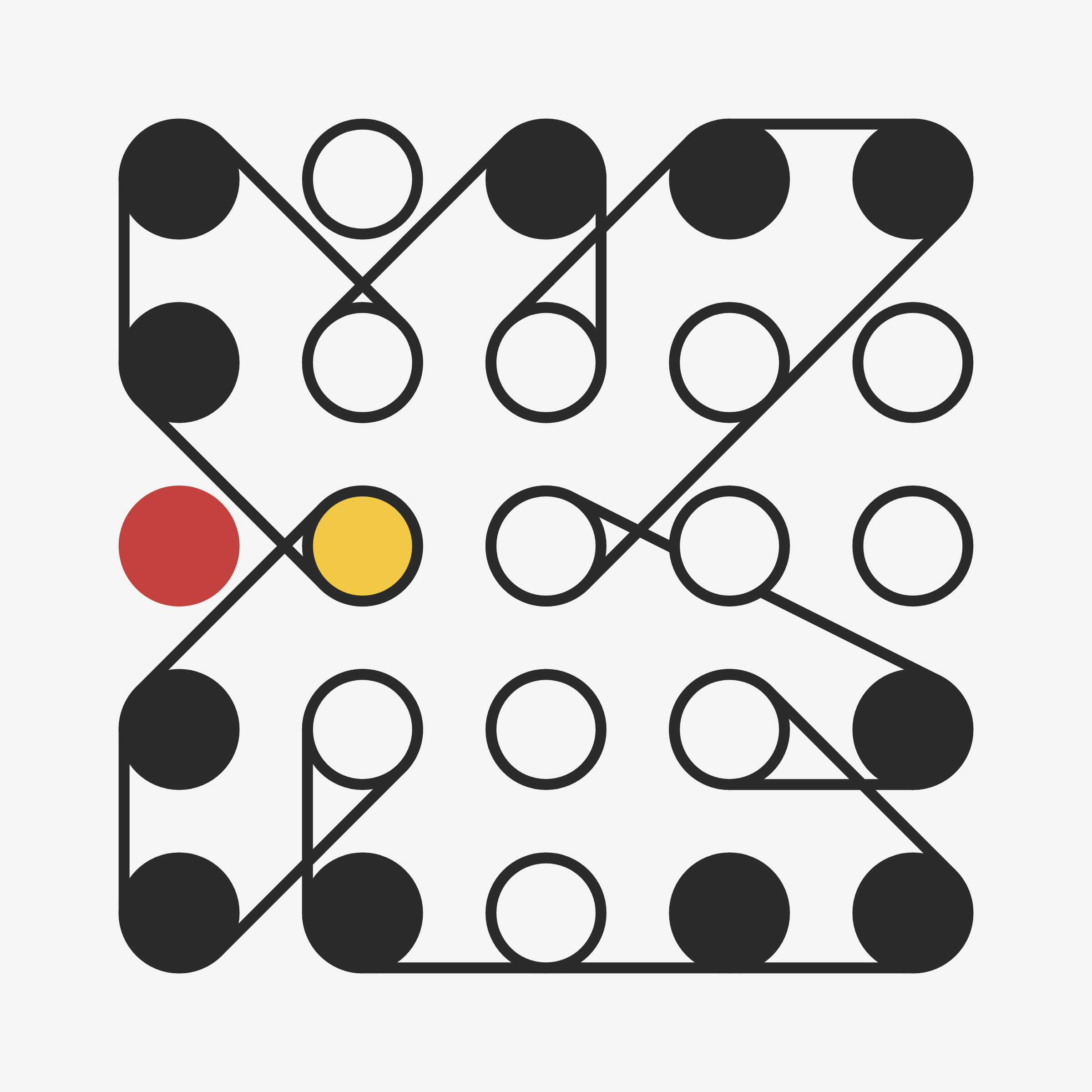 Art Blocks - Art Blocks v2 - Ringers #978 - NFT # 13000978