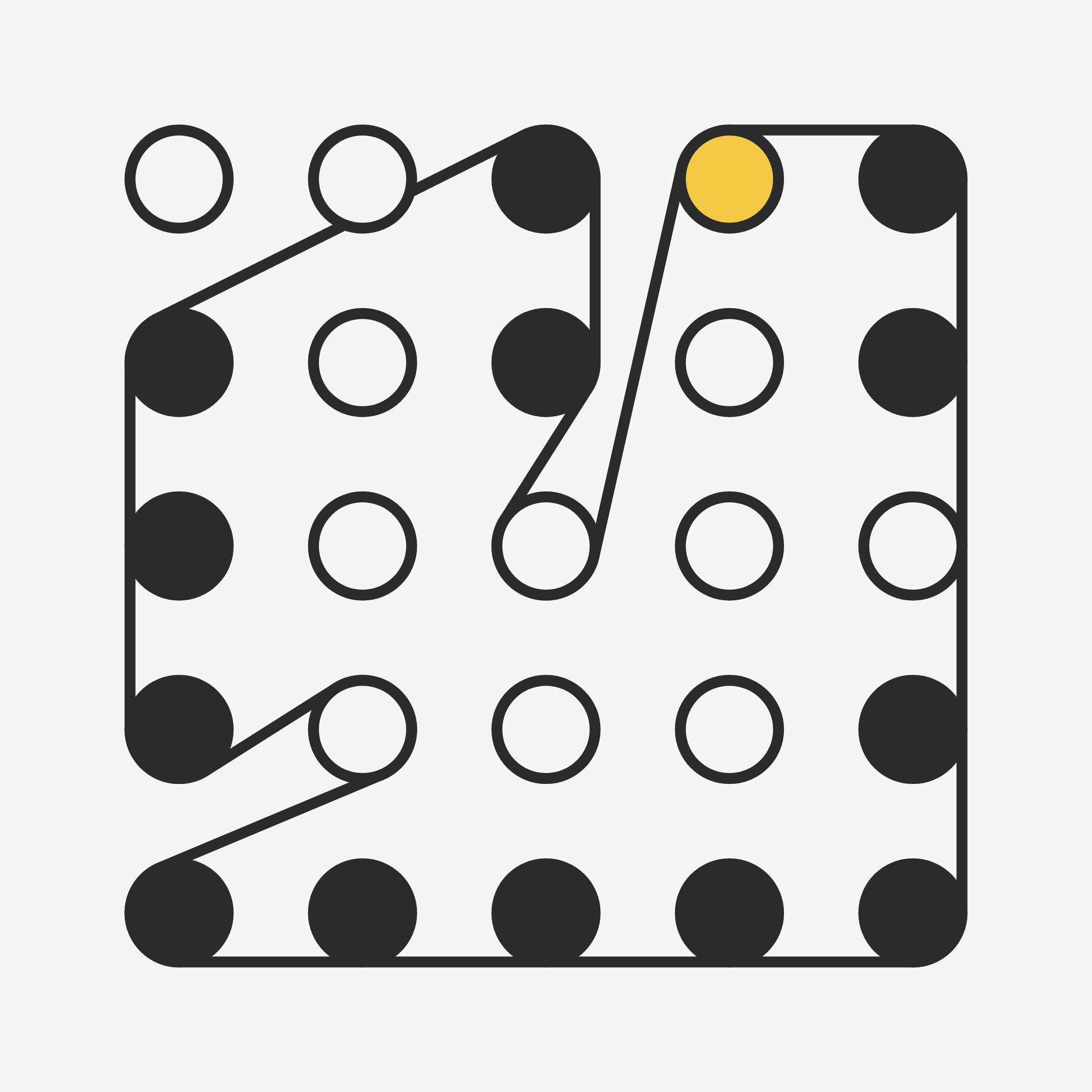 Art Blocks - Art Blocks v2 - Ringers #984 - NFT # 13000984