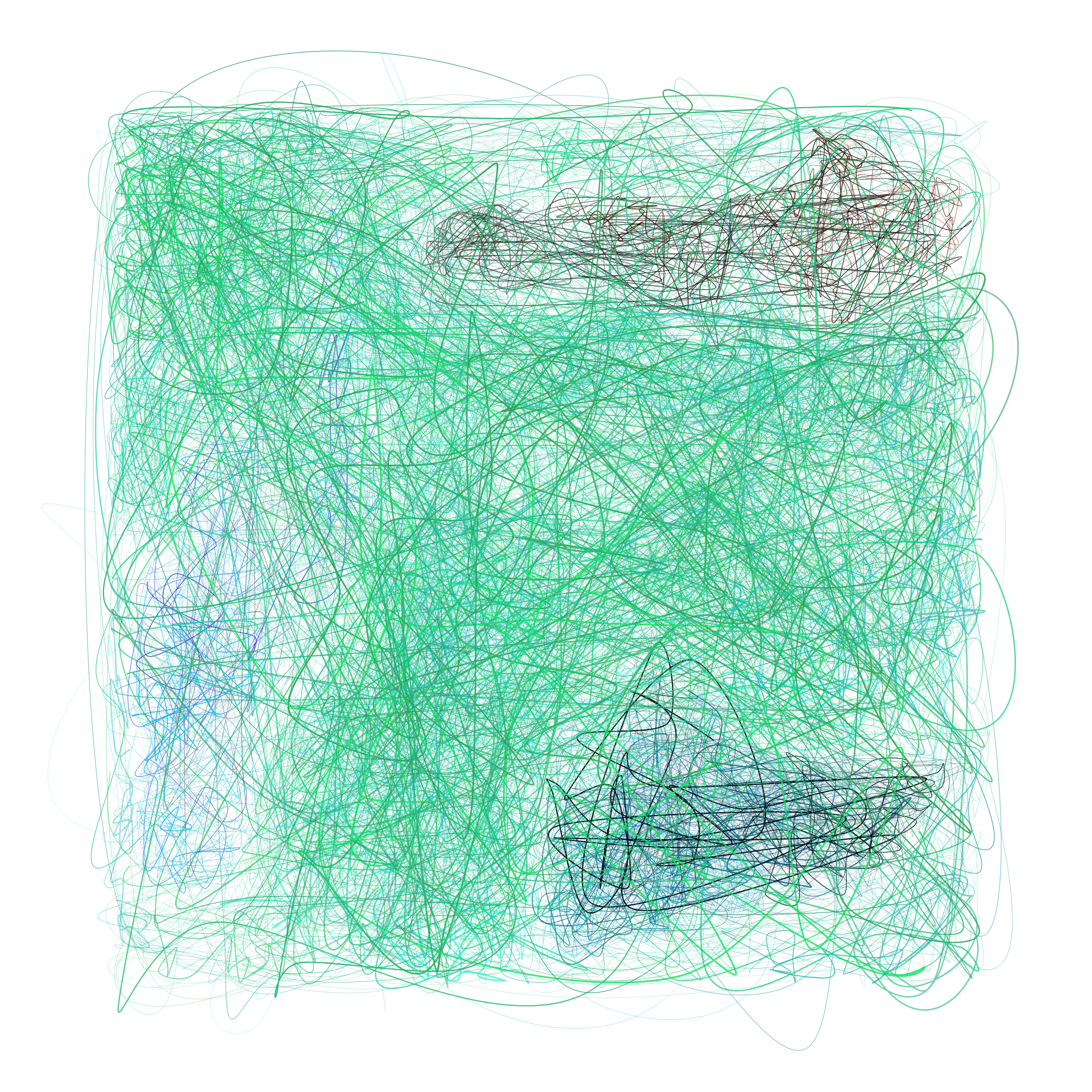 Art Blocks - Art Blocks v2 - Scribbled Boundaries #0 - NFT # 131000000