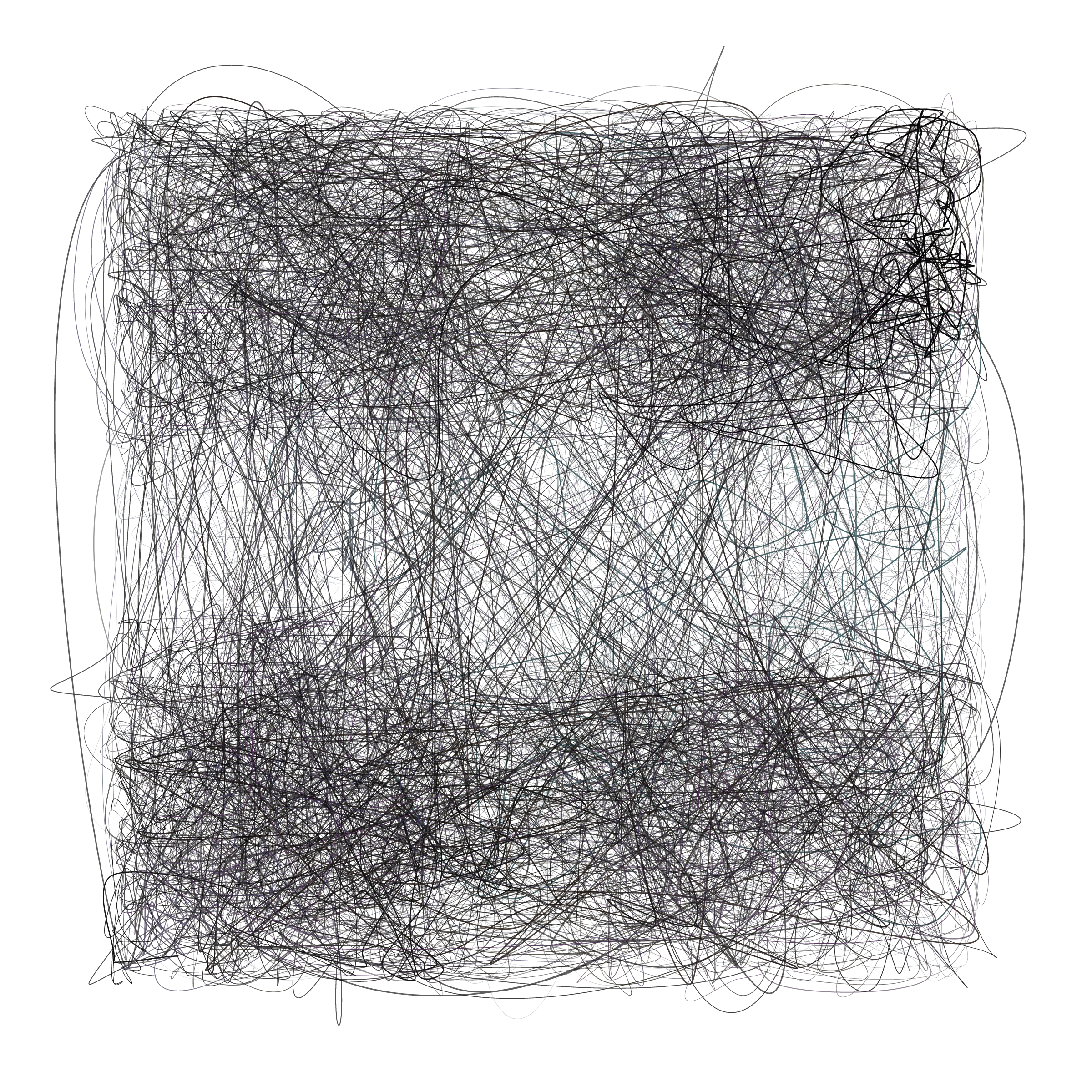 Art Blocks - Art Blocks v2 - Scribbled Boundaries #1 - NFT # 131000001