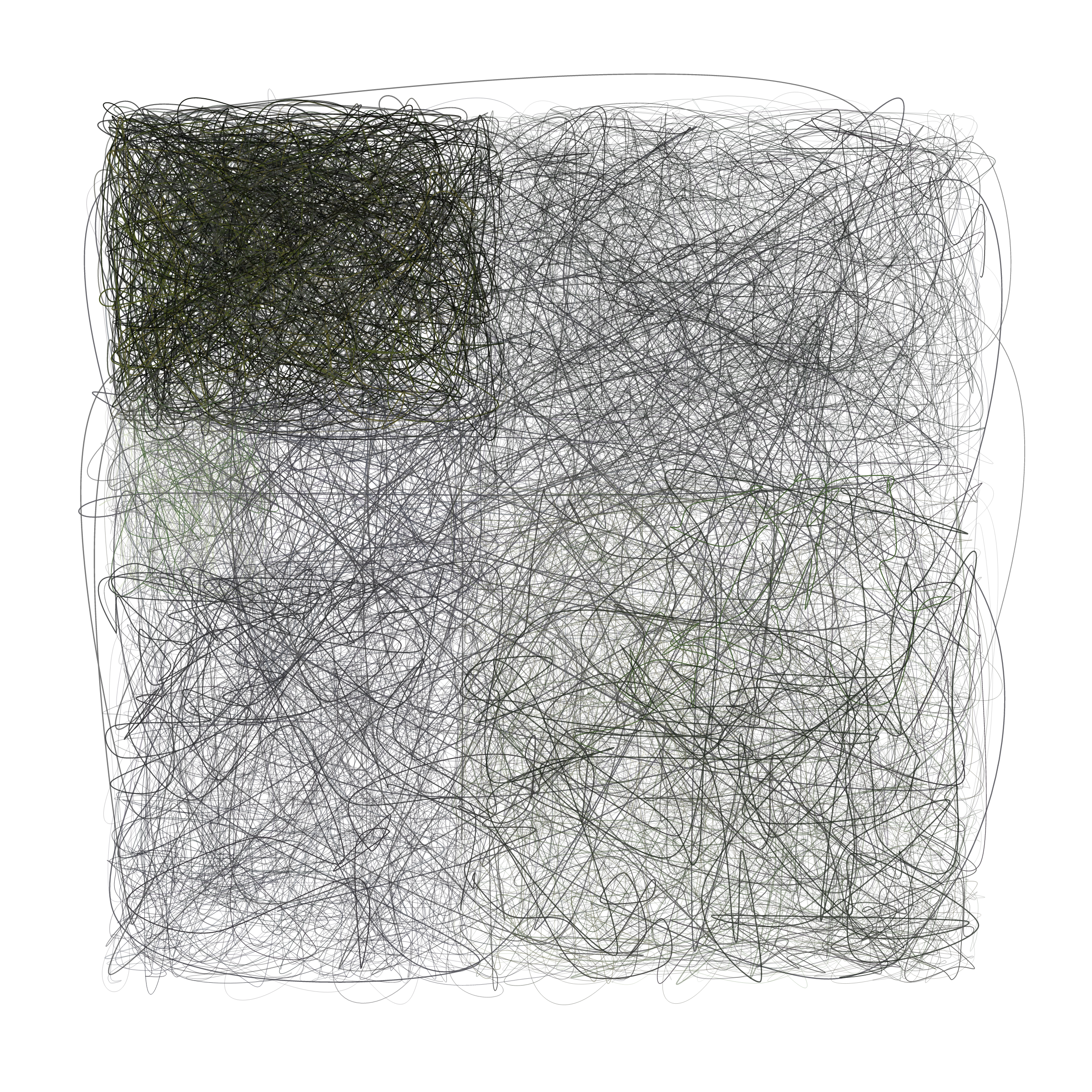 Art Blocks - Art Blocks v2 - Scribbled Boundaries #3 - NFT # 131000003