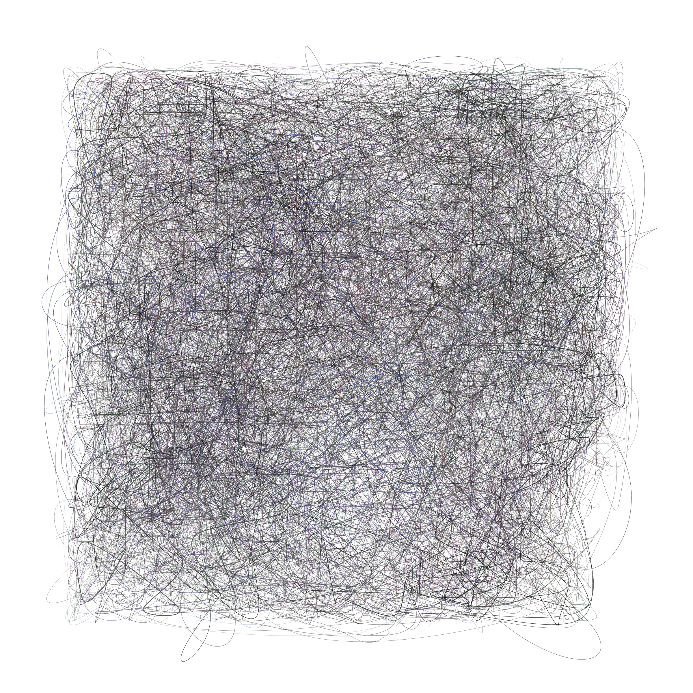 Art Blocks - Art Blocks v2 - Scribbled Boundaries #11 - NFT # 131000011