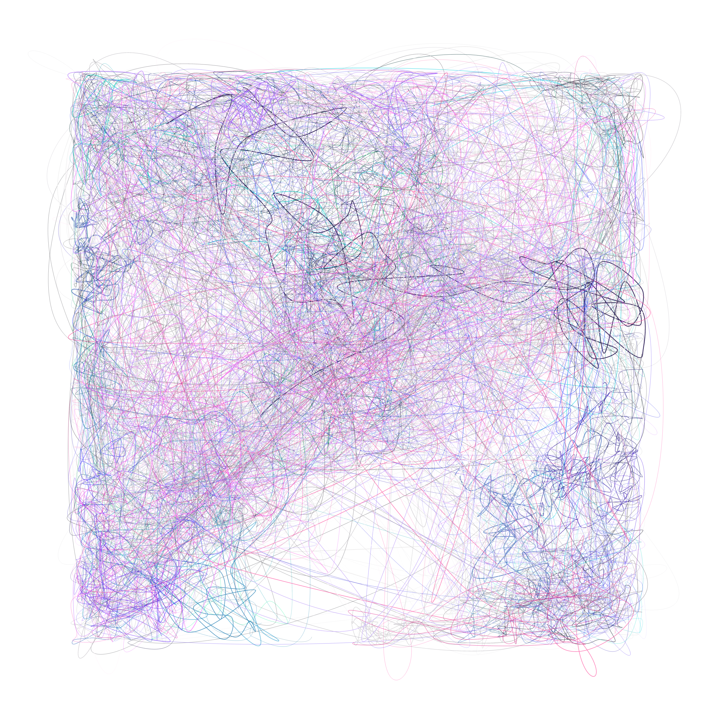 Art Blocks - Art Blocks v2 - Scribbled Boundaries #13 - NFT # 131000013