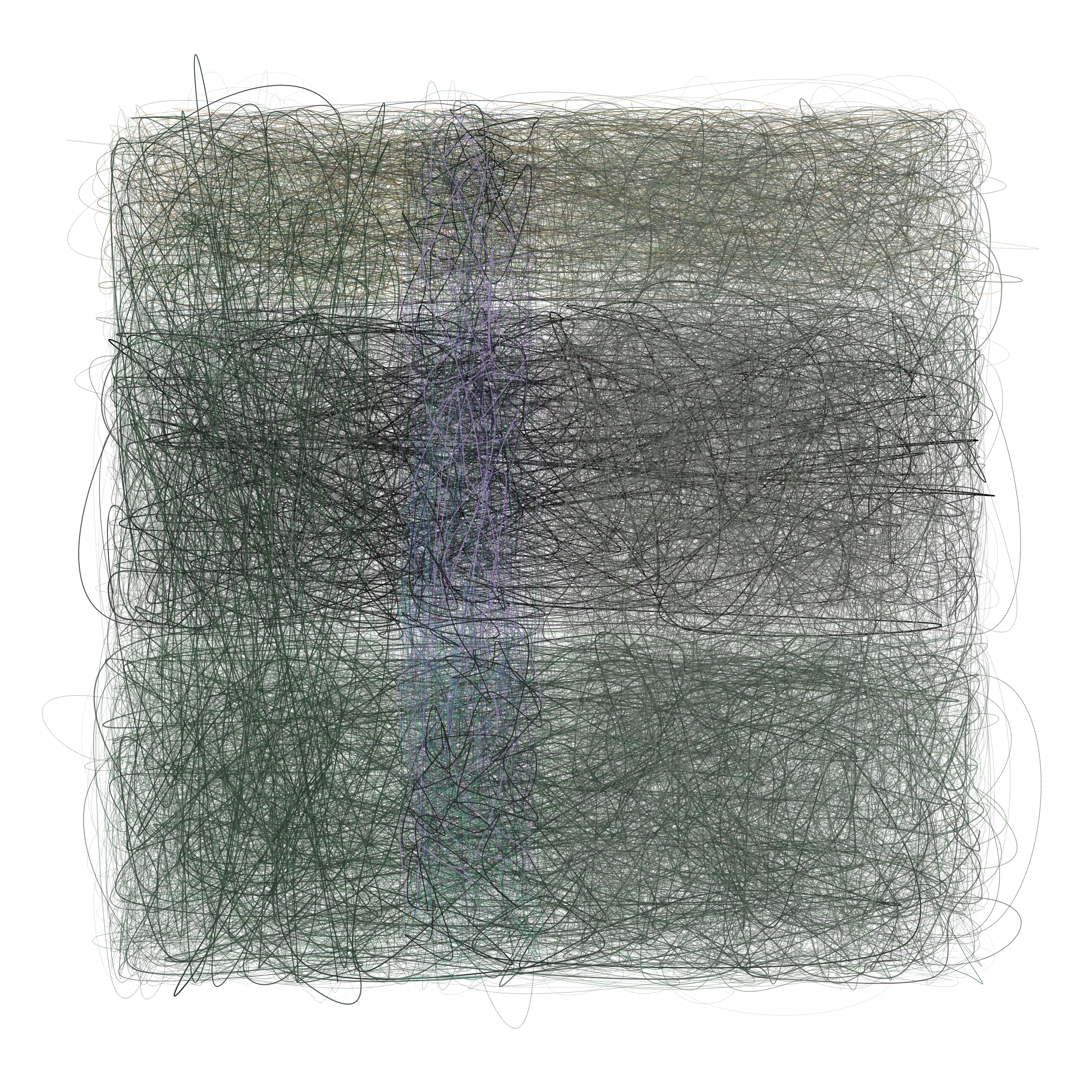 Art Blocks - Art Blocks v2 - Scribbled Boundaries #20 - NFT # 131000020