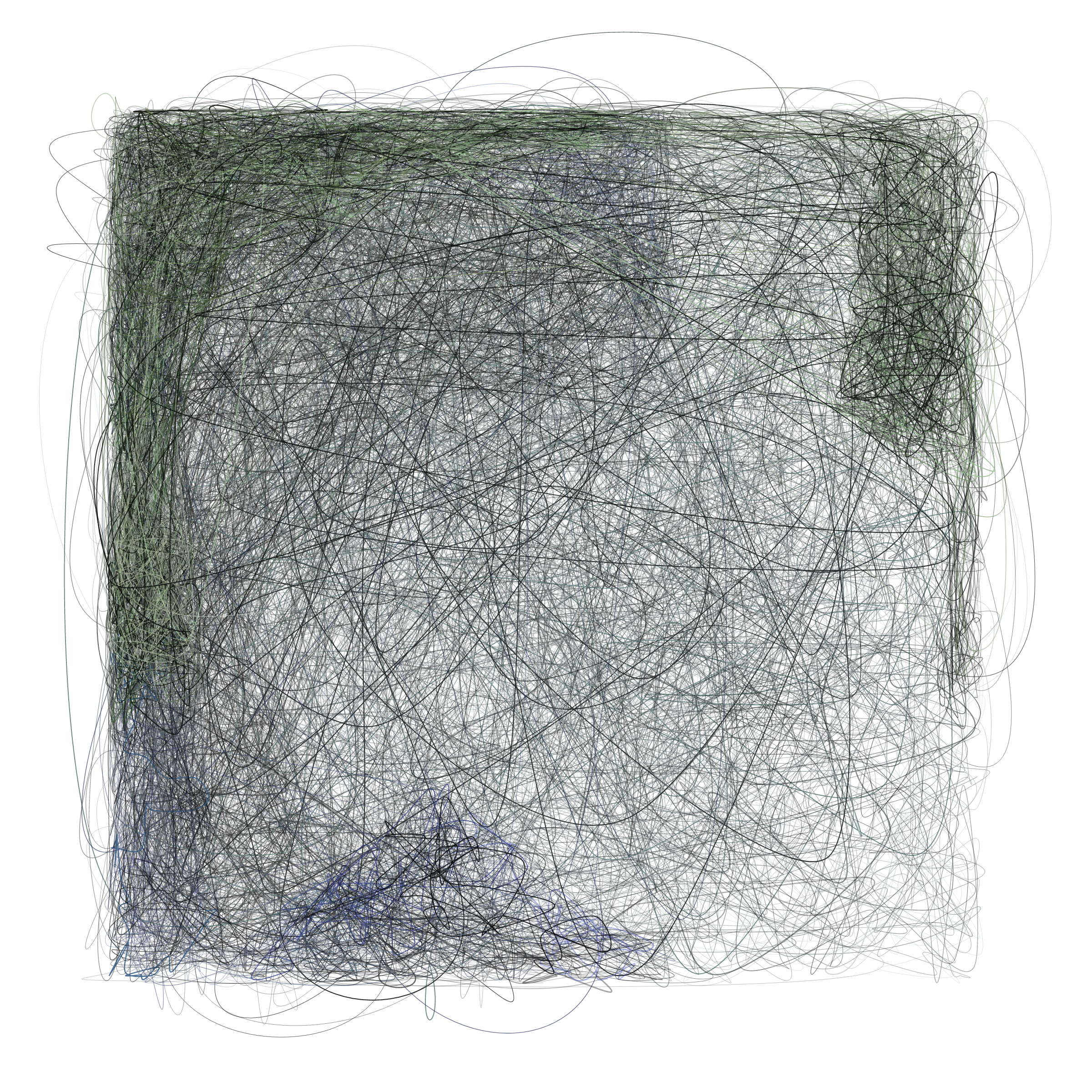 Art Blocks - Art Blocks v2 - Scribbled Boundaries #21 - NFT # 131000021