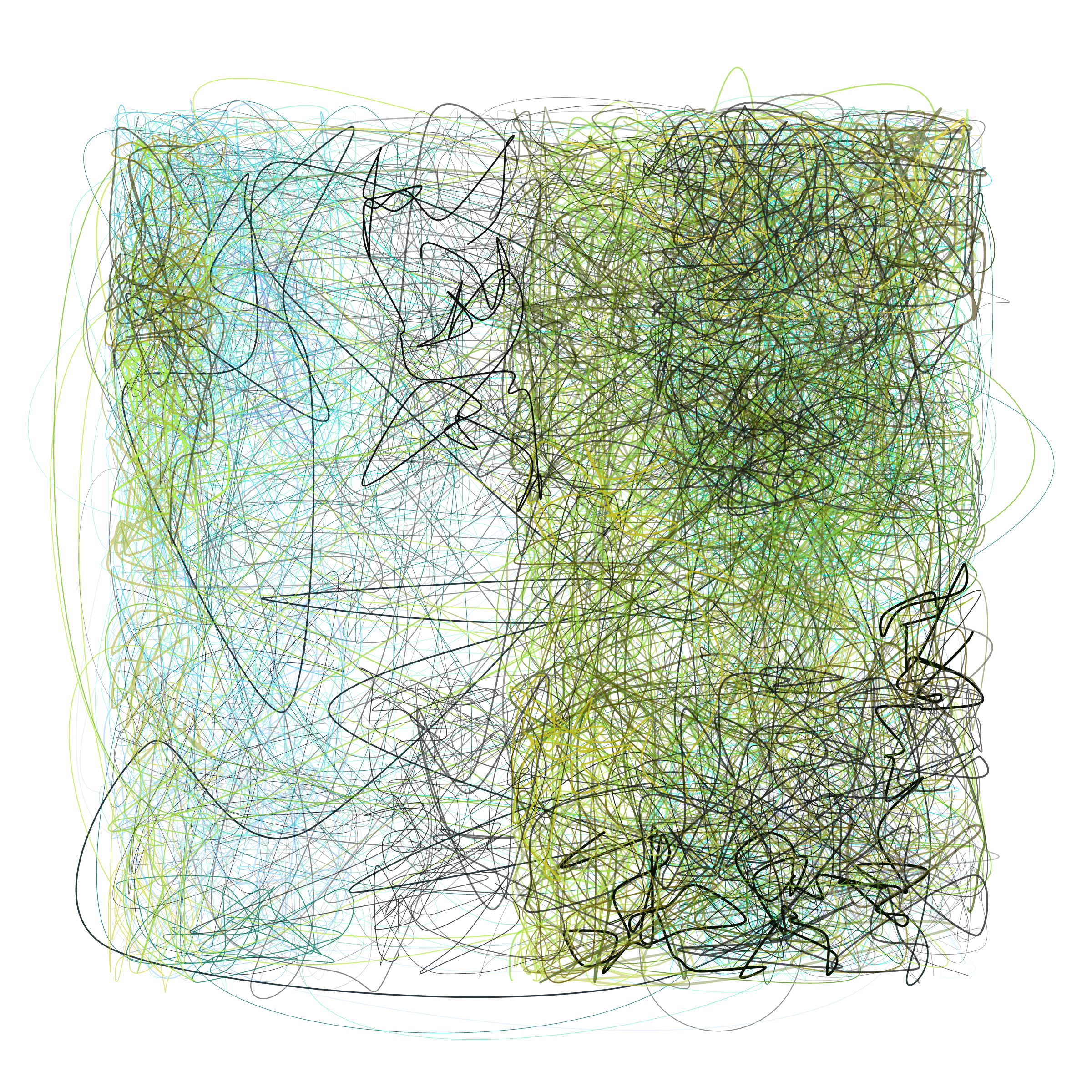 Art Blocks - Art Blocks v2 - Scribbled Boundaries #23 - NFT # 131000023