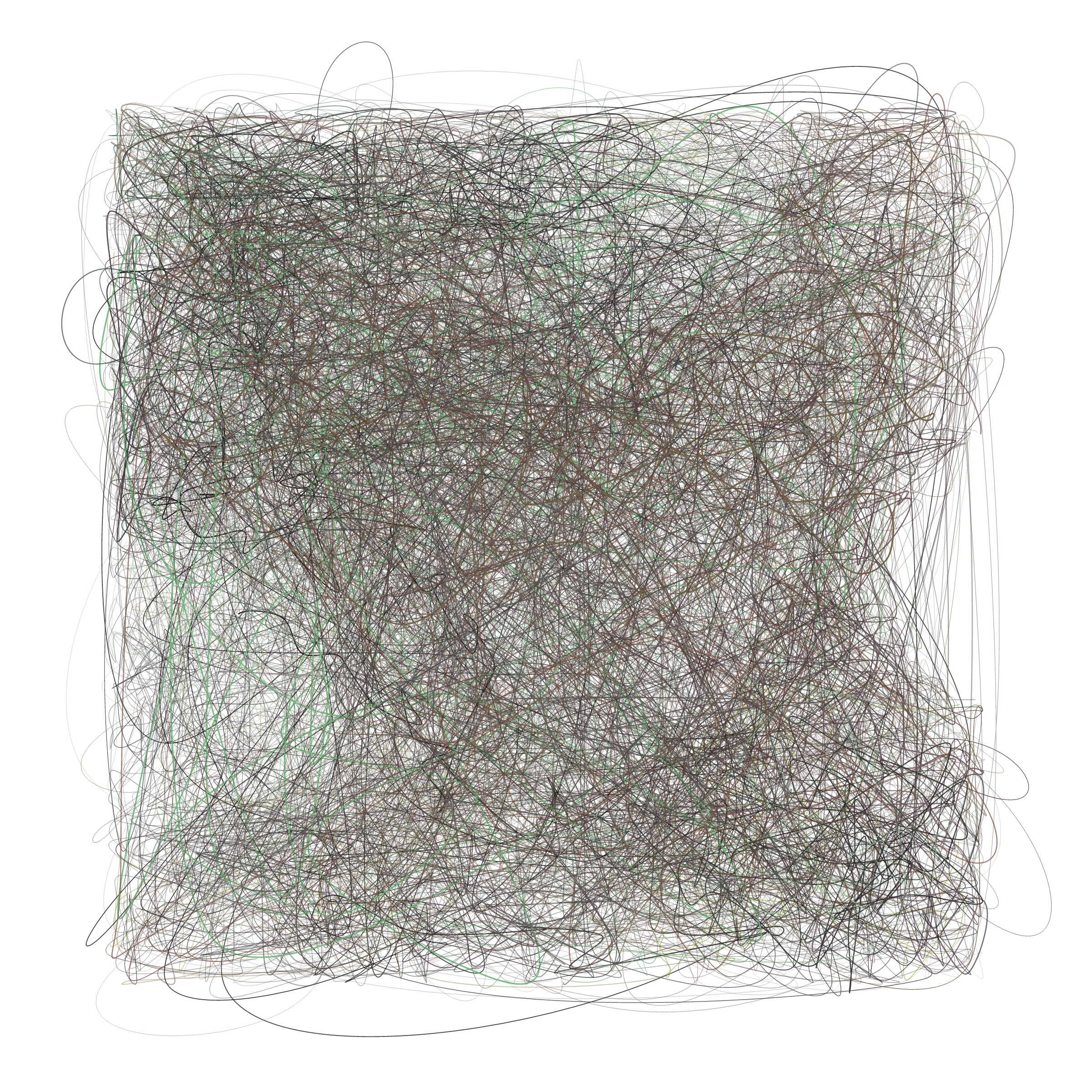 Art Blocks - Art Blocks v2 - Scribbled Boundaries #27 - NFT # 131000027