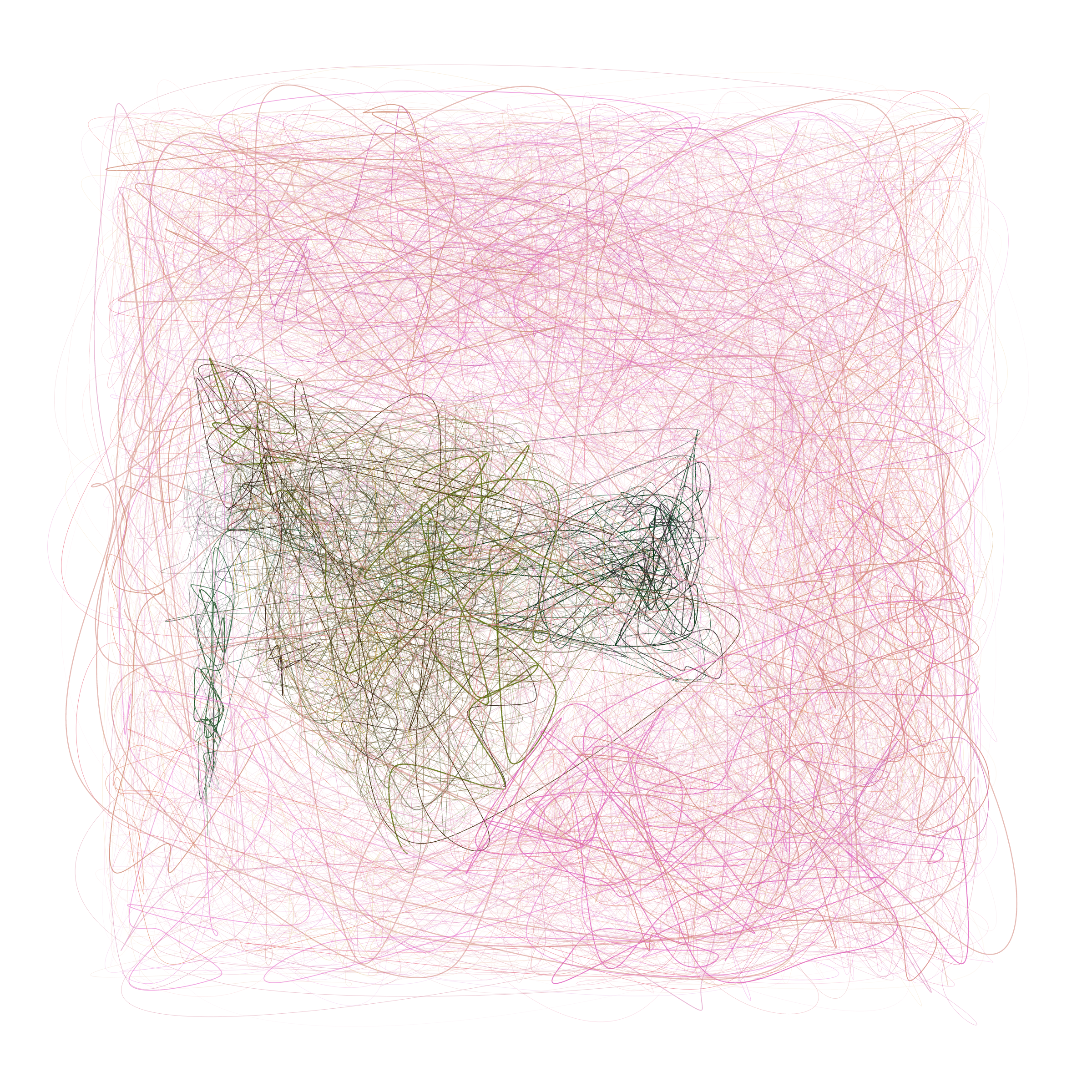 Art Blocks - Art Blocks v2 - Scribbled Boundaries #29 - NFT # 131000029