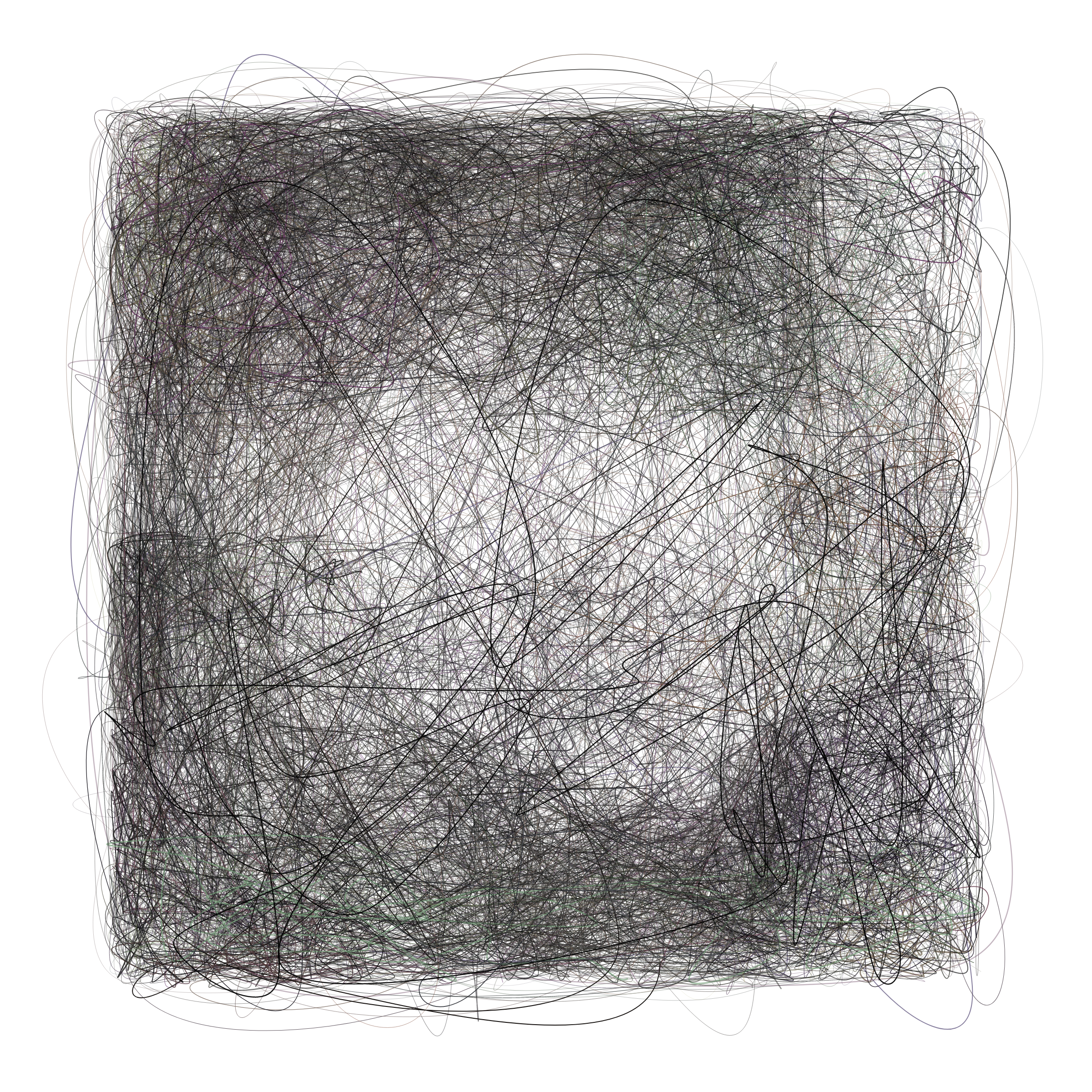 Art Blocks - Art Blocks v2 - Scribbled Boundaries #30 - NFT # 131000030