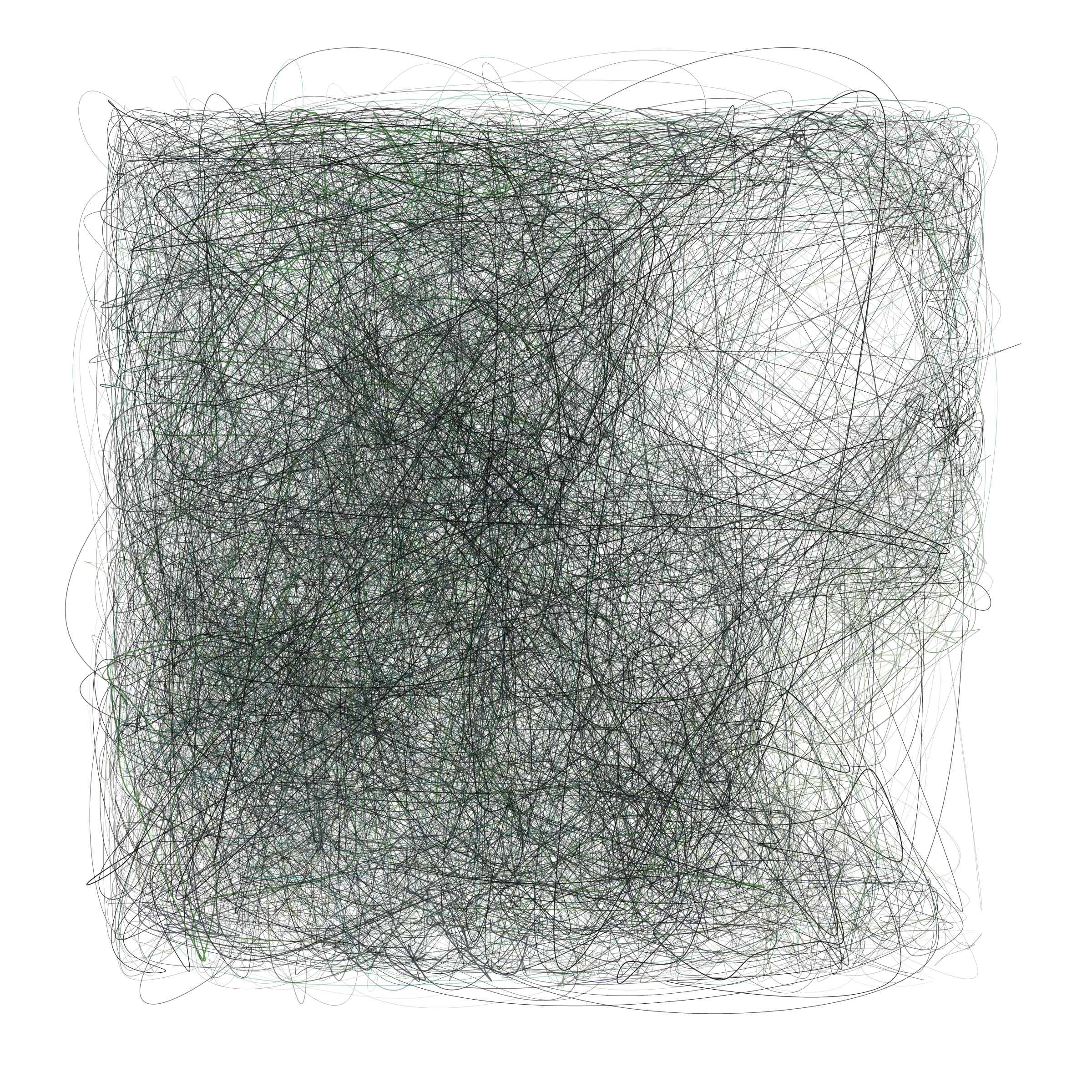 Art Blocks - Art Blocks v2 - Scribbled Boundaries #33 - NFT # 131000033