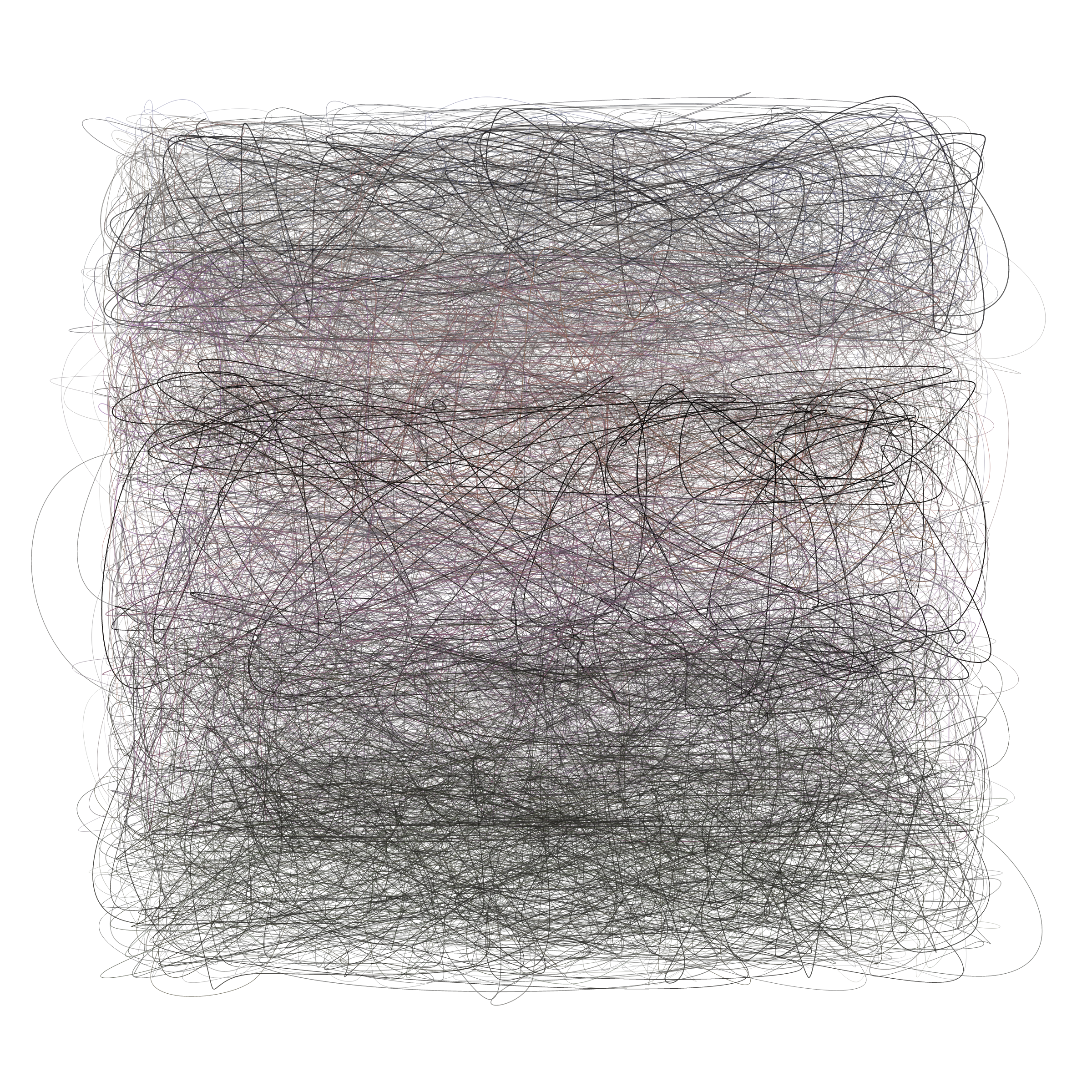 Art Blocks - Art Blocks v2 - Scribbled Boundaries #36 - NFT # 131000036