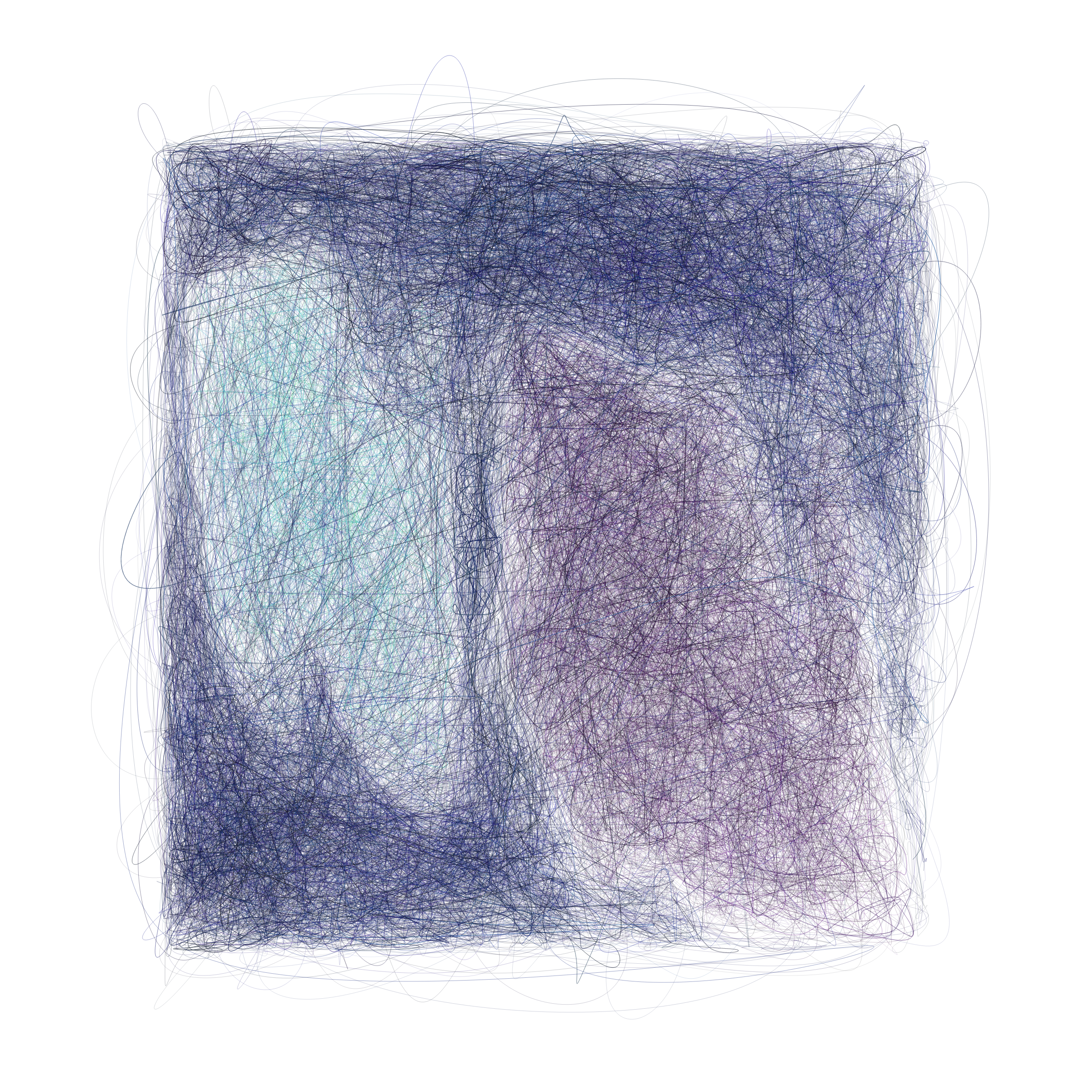 Art Blocks - Art Blocks v2 - Scribbled Boundaries #40 - NFT # 131000040