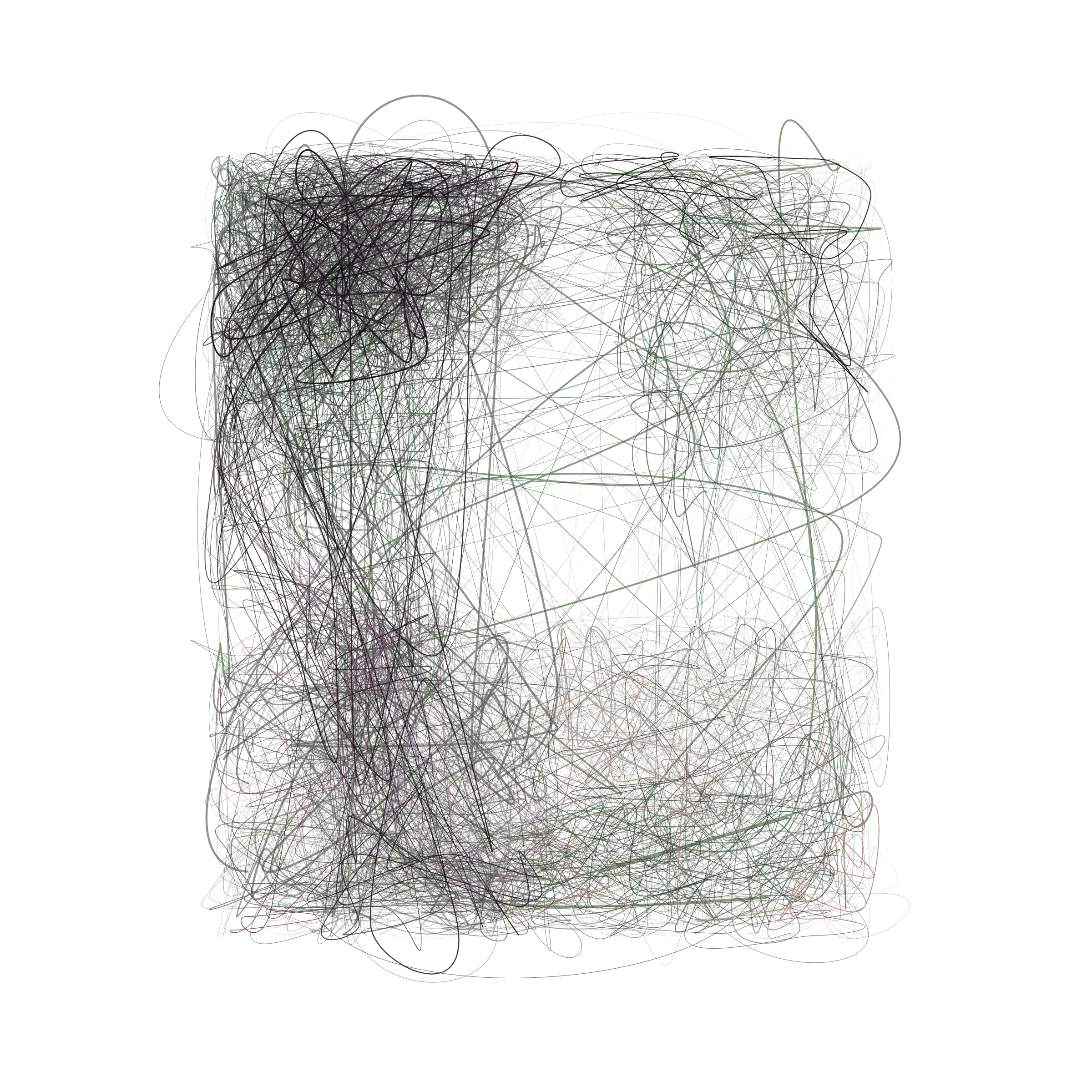 Art Blocks - Art Blocks v2 - Scribbled Boundaries #41 - NFT # 131000041