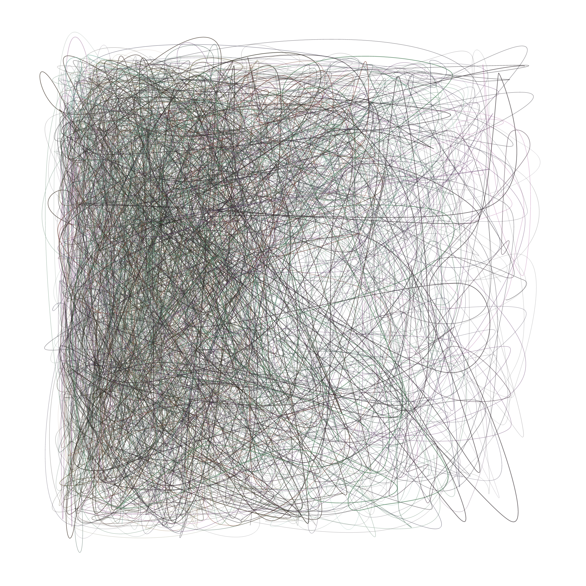 Art Blocks - Art Blocks v2 - Scribbled Boundaries #50 - NFT # 131000050