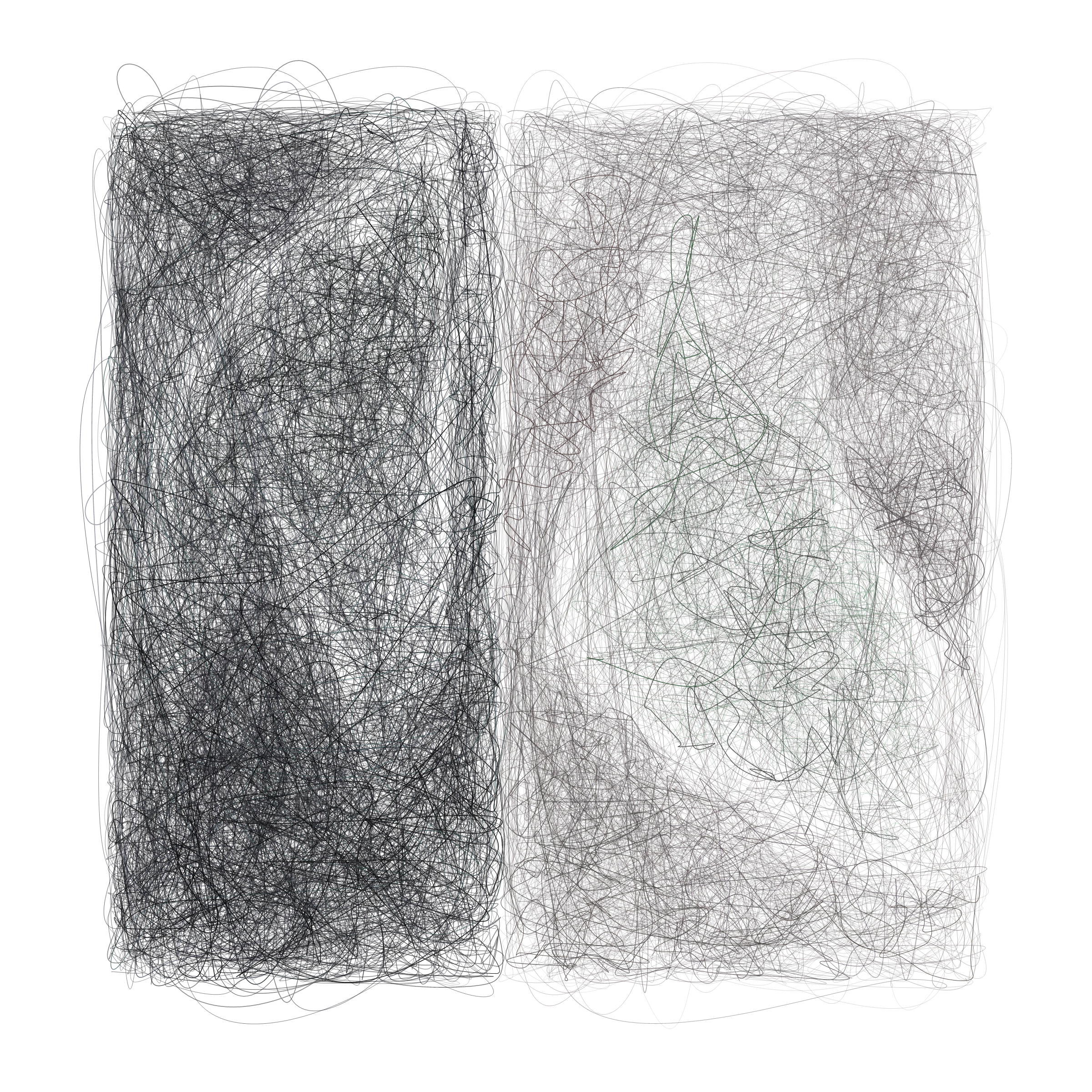 Art Blocks - Art Blocks v2 - Scribbled Boundaries #51 - NFT # 131000051