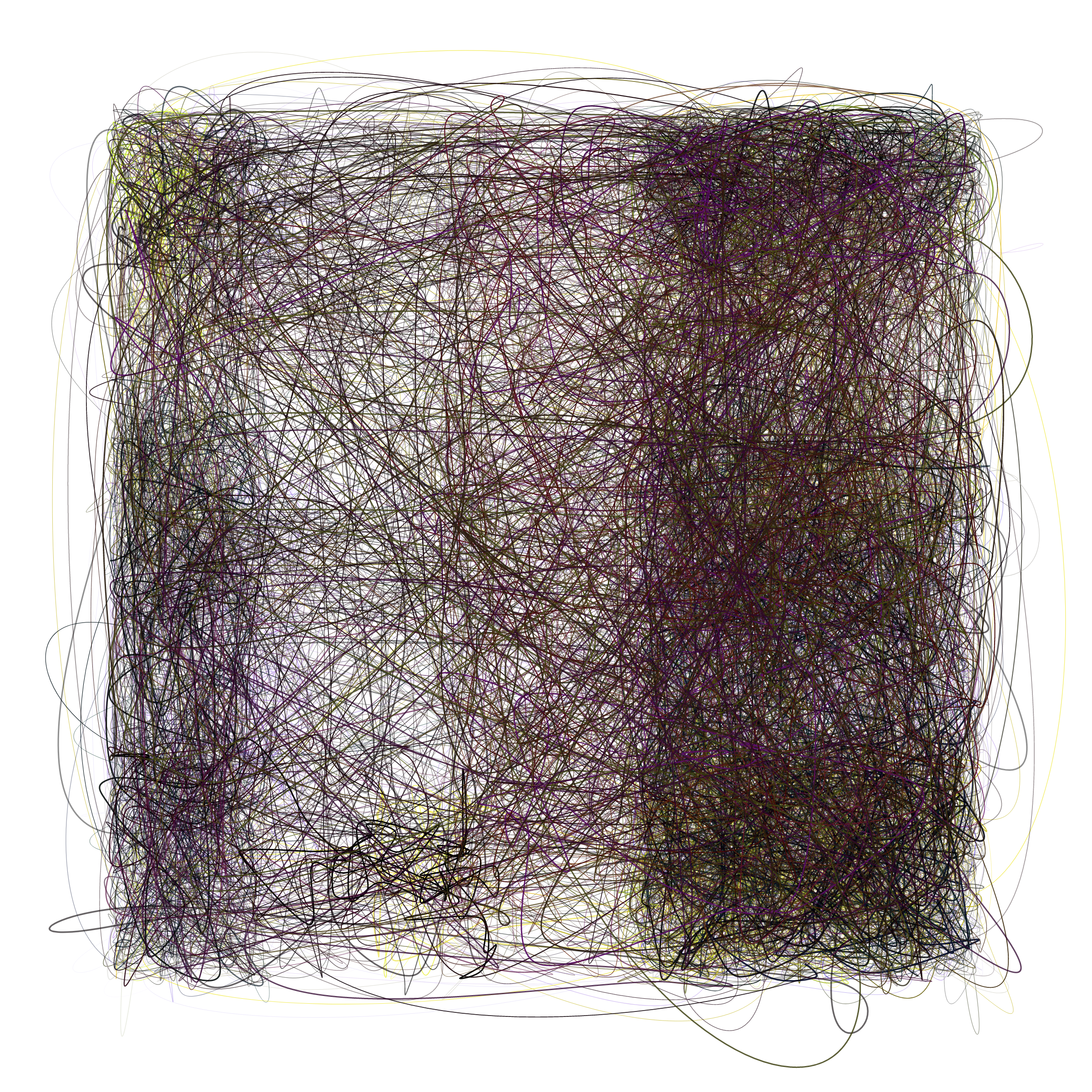 Art Blocks - Art Blocks v2 - Scribbled Boundaries #59 - NFT # 131000059