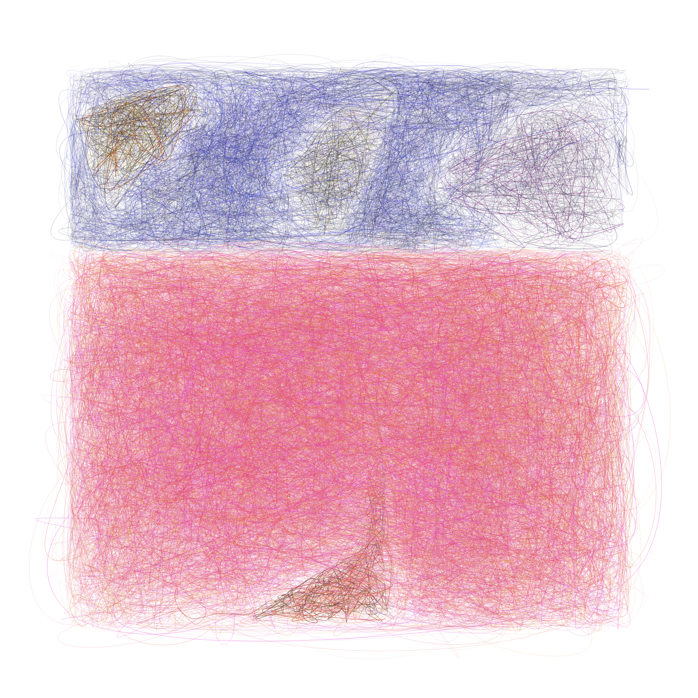 Art Blocks - Art Blocks v2 - Scribbled Boundaries #61 - NFT # 131000061