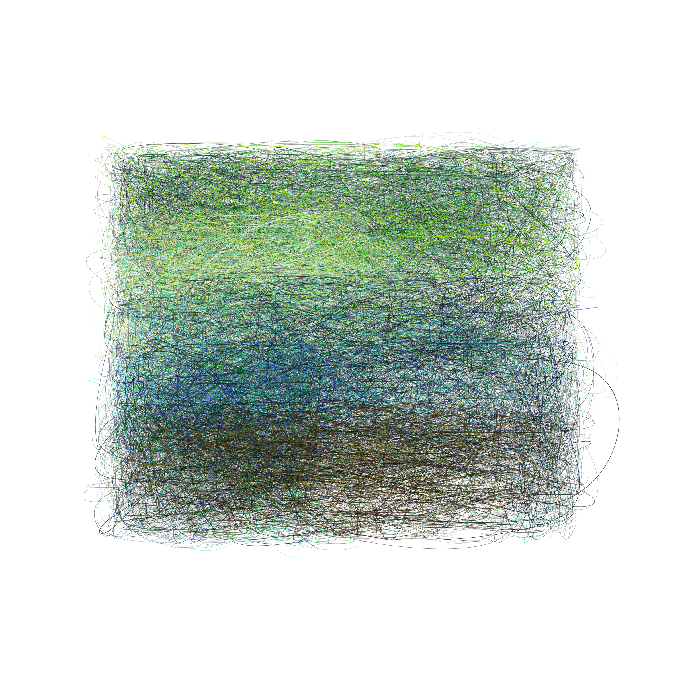 Art Blocks - Art Blocks v2 - Scribbled Boundaries #66 - NFT # 131000066