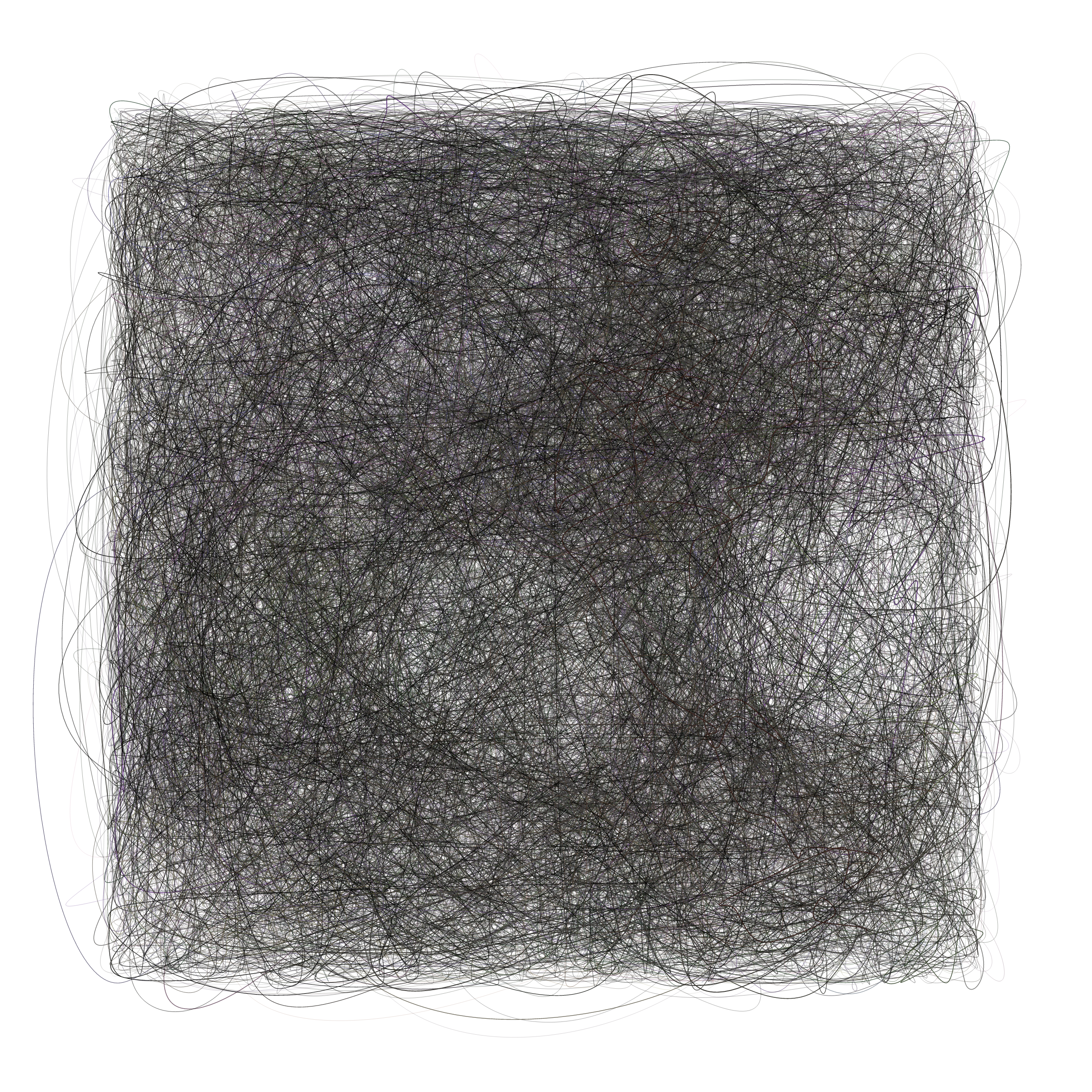 Art Blocks - Art Blocks v2 - Scribbled Boundaries #68 - NFT # 131000068