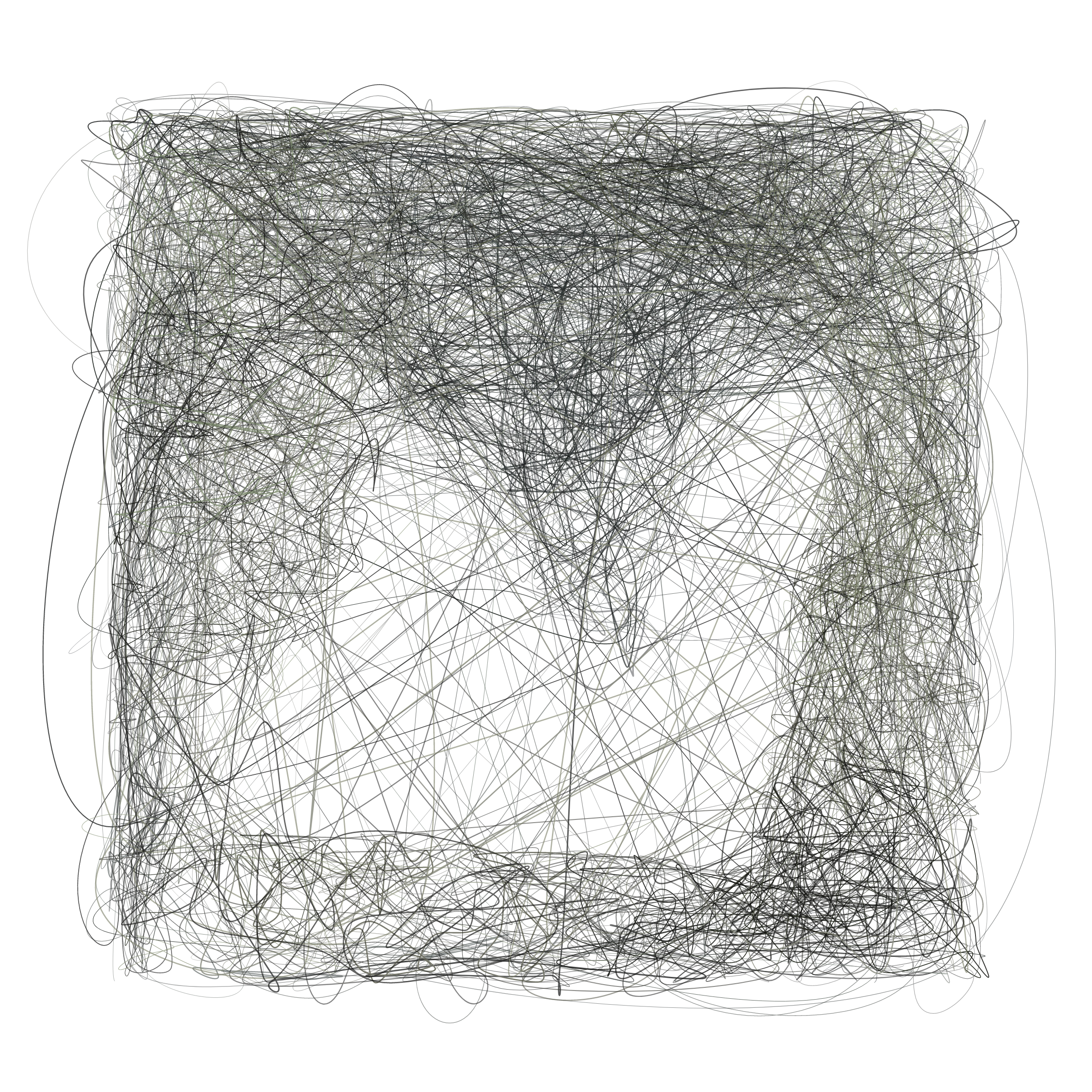 Art Blocks - Art Blocks v2 - Scribbled Boundaries #80 - NFT # 131000080