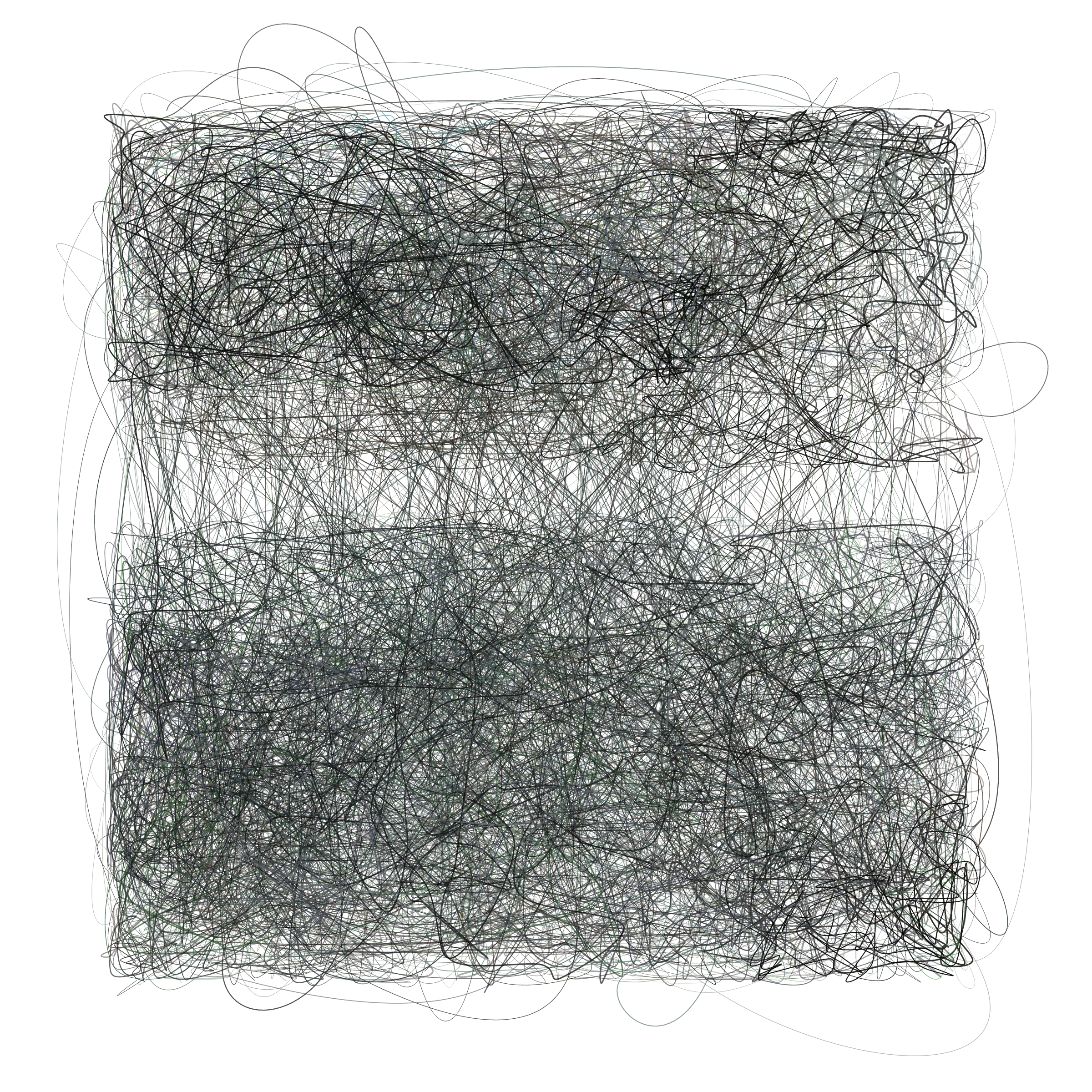 Art Blocks - Art Blocks v2 - Scribbled Boundaries #82 - NFT # 131000082