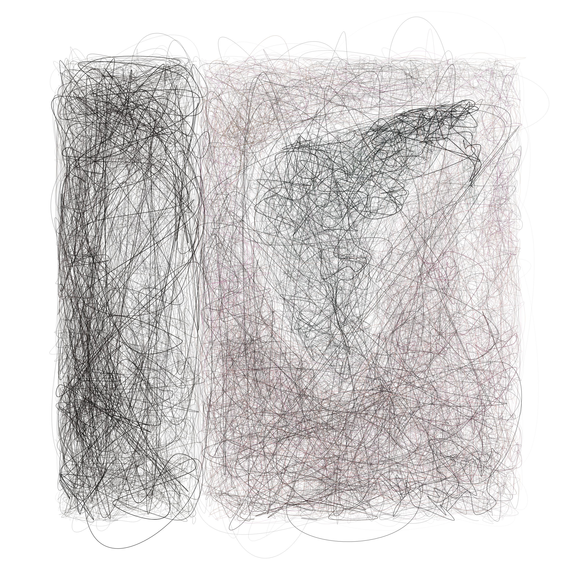 Art Blocks - Art Blocks v2 - Scribbled Boundaries #84 - NFT # 131000084