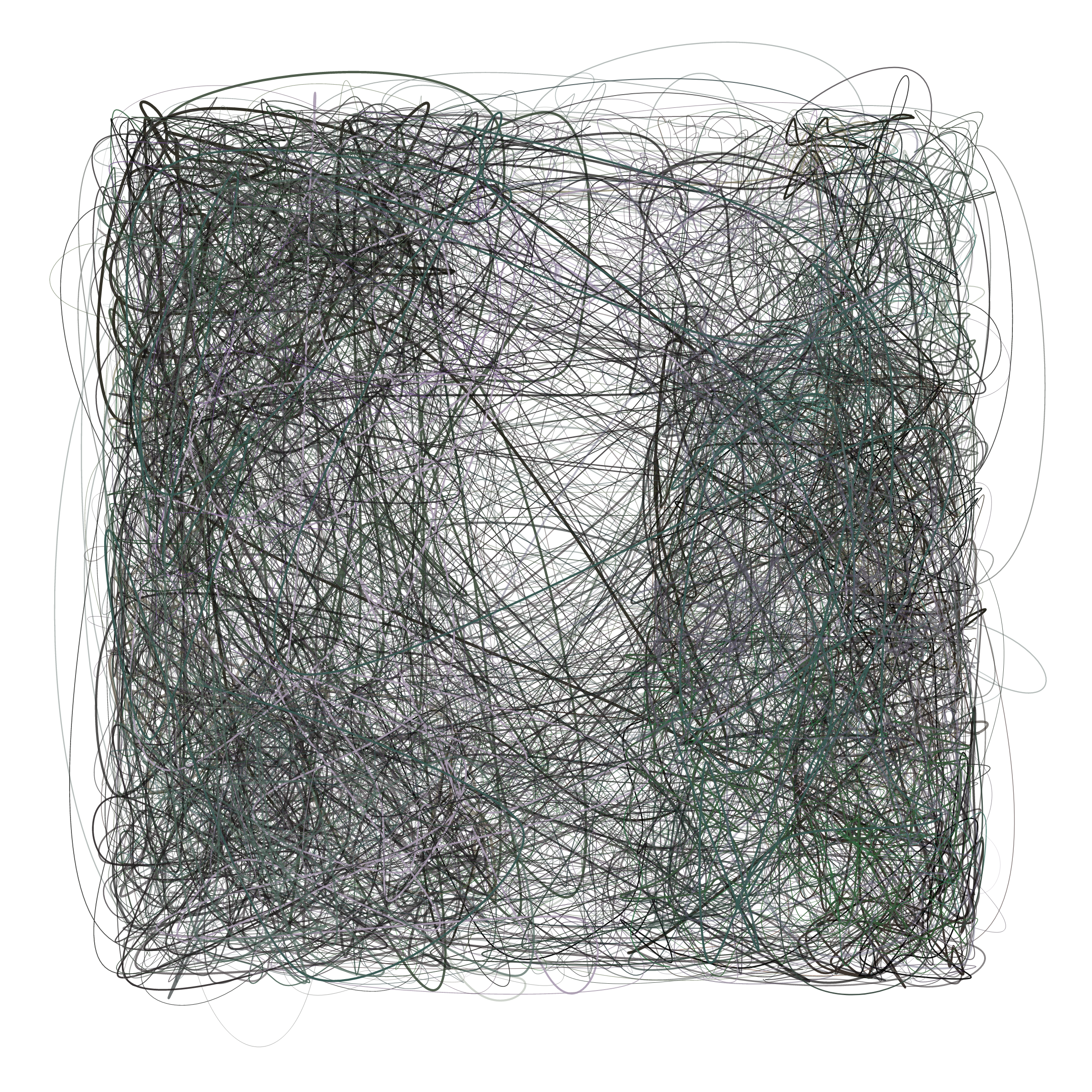 Art Blocks - Art Blocks v2 - Scribbled Boundaries #86 - NFT # 131000086