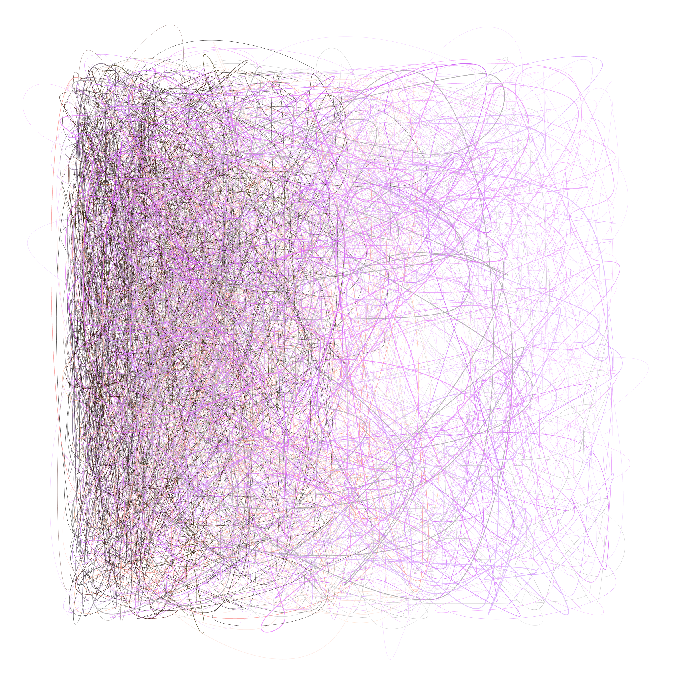 Art Blocks - Art Blocks v2 - Scribbled Boundaries #87 - NFT # 131000087