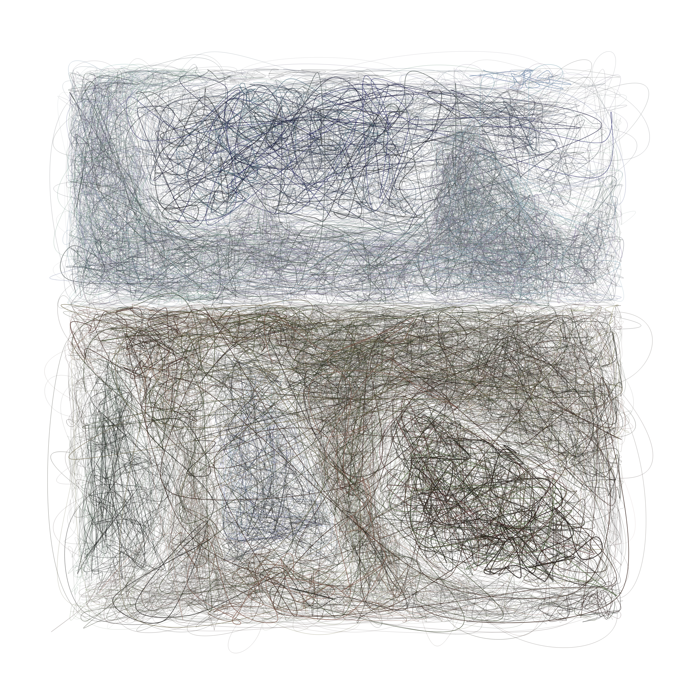 Art Blocks - Art Blocks v2 - Scribbled Boundaries #88 - NFT # 131000088