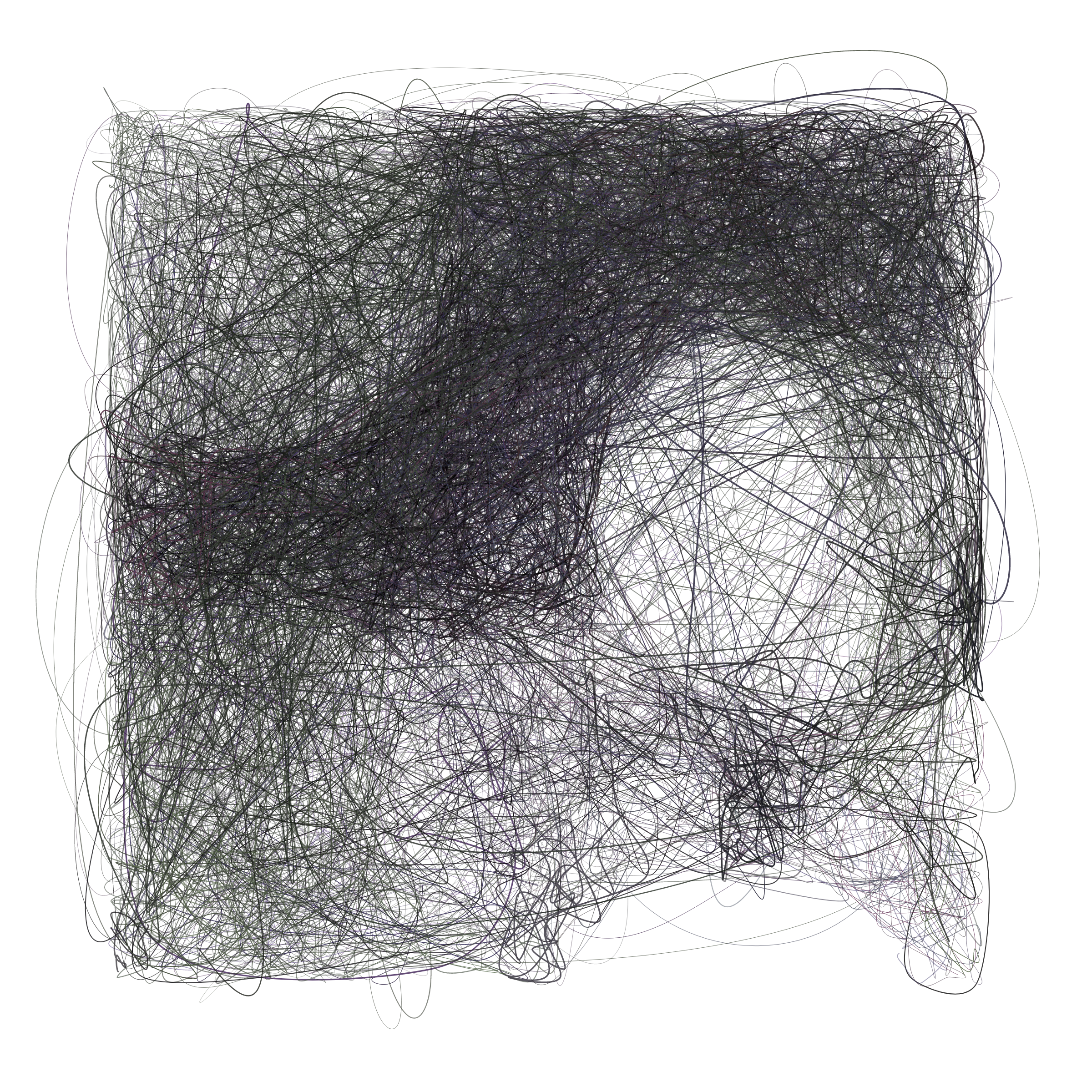 Art Blocks - Art Blocks v2 - Scribbled Boundaries #89 - NFT # 131000089