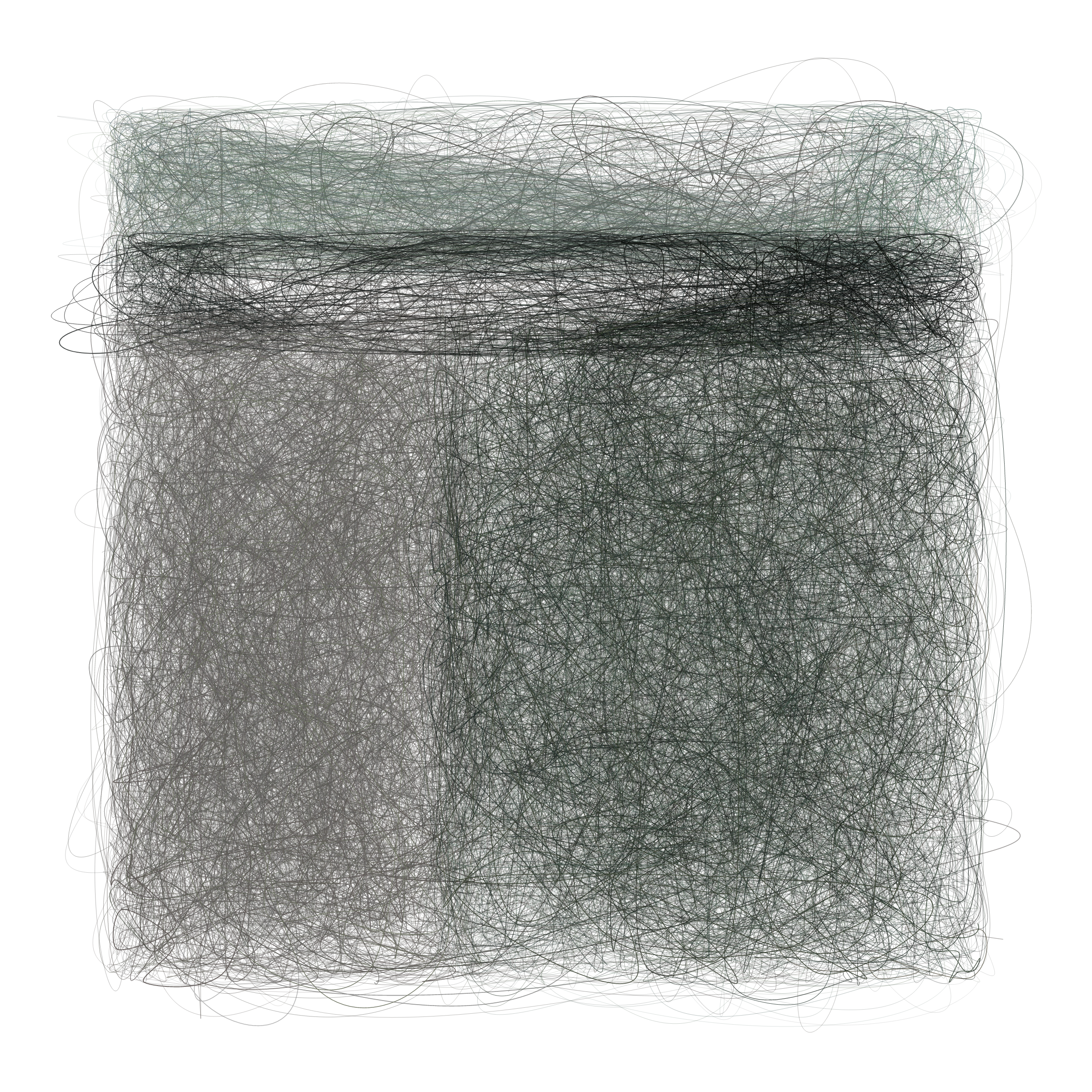 Art Blocks - Art Blocks v2 - Scribbled Boundaries #90 - NFT # 131000090