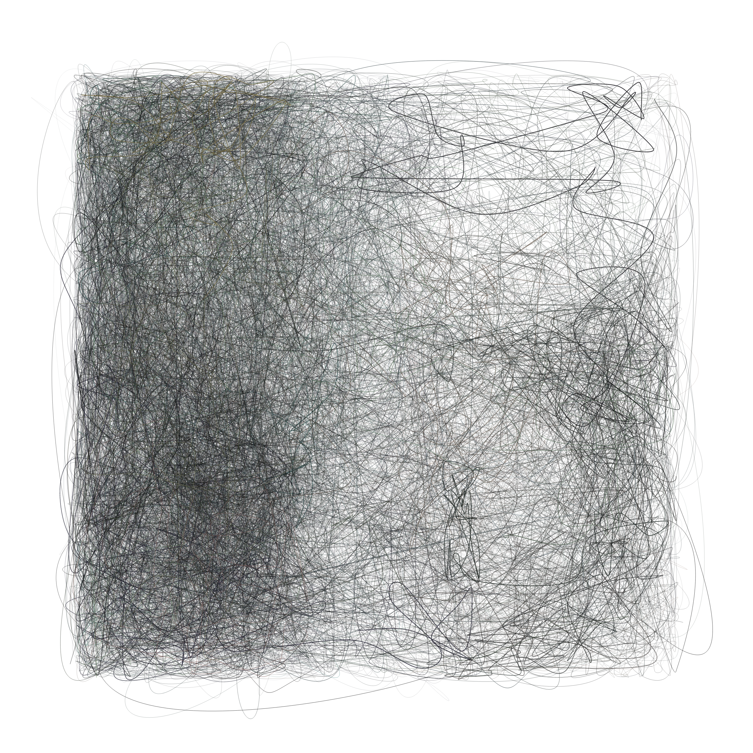 Art Blocks - Art Blocks v2 - Scribbled Boundaries #93 - NFT # 131000093