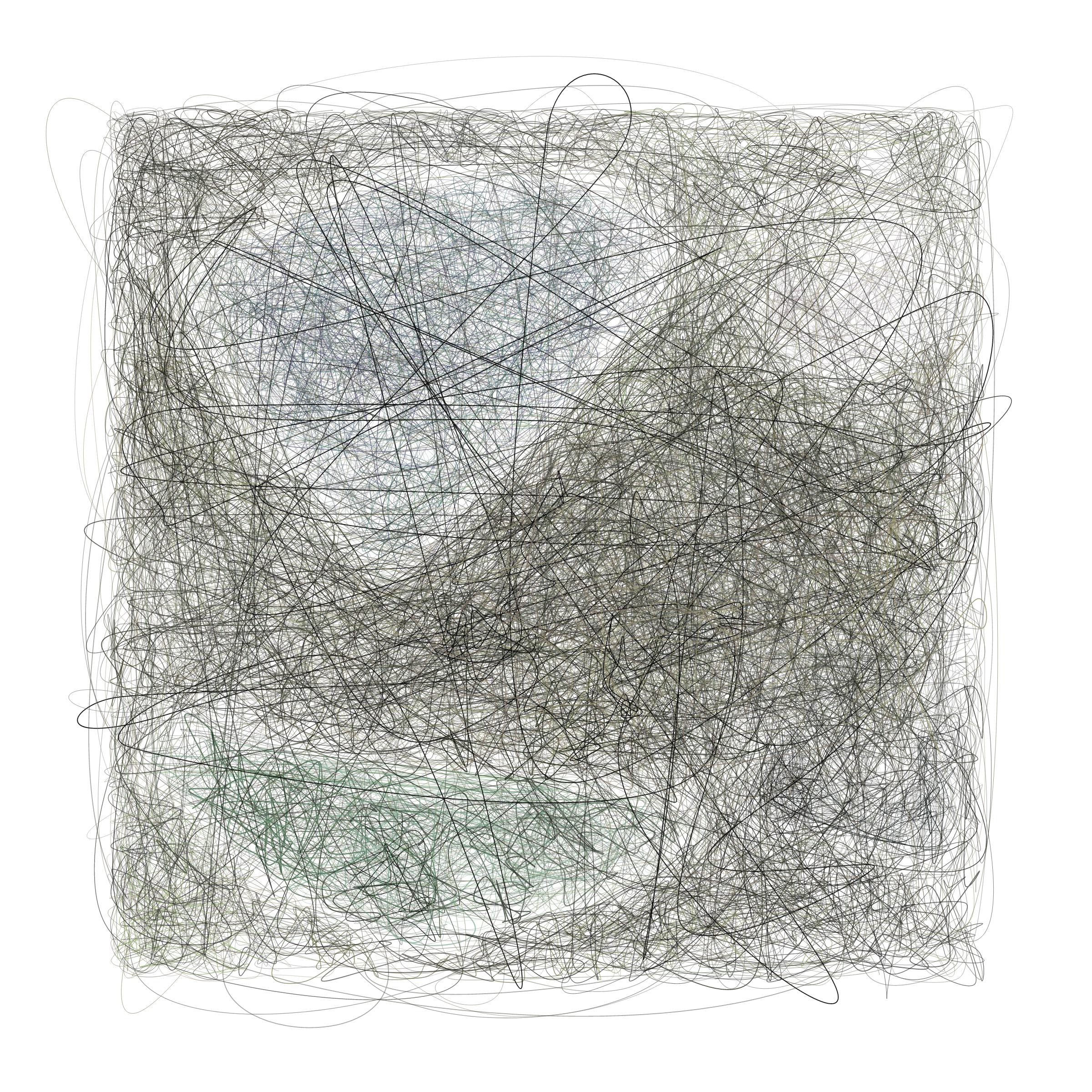 Art Blocks - Art Blocks v2 - Scribbled Boundaries #96 - NFT # 131000096