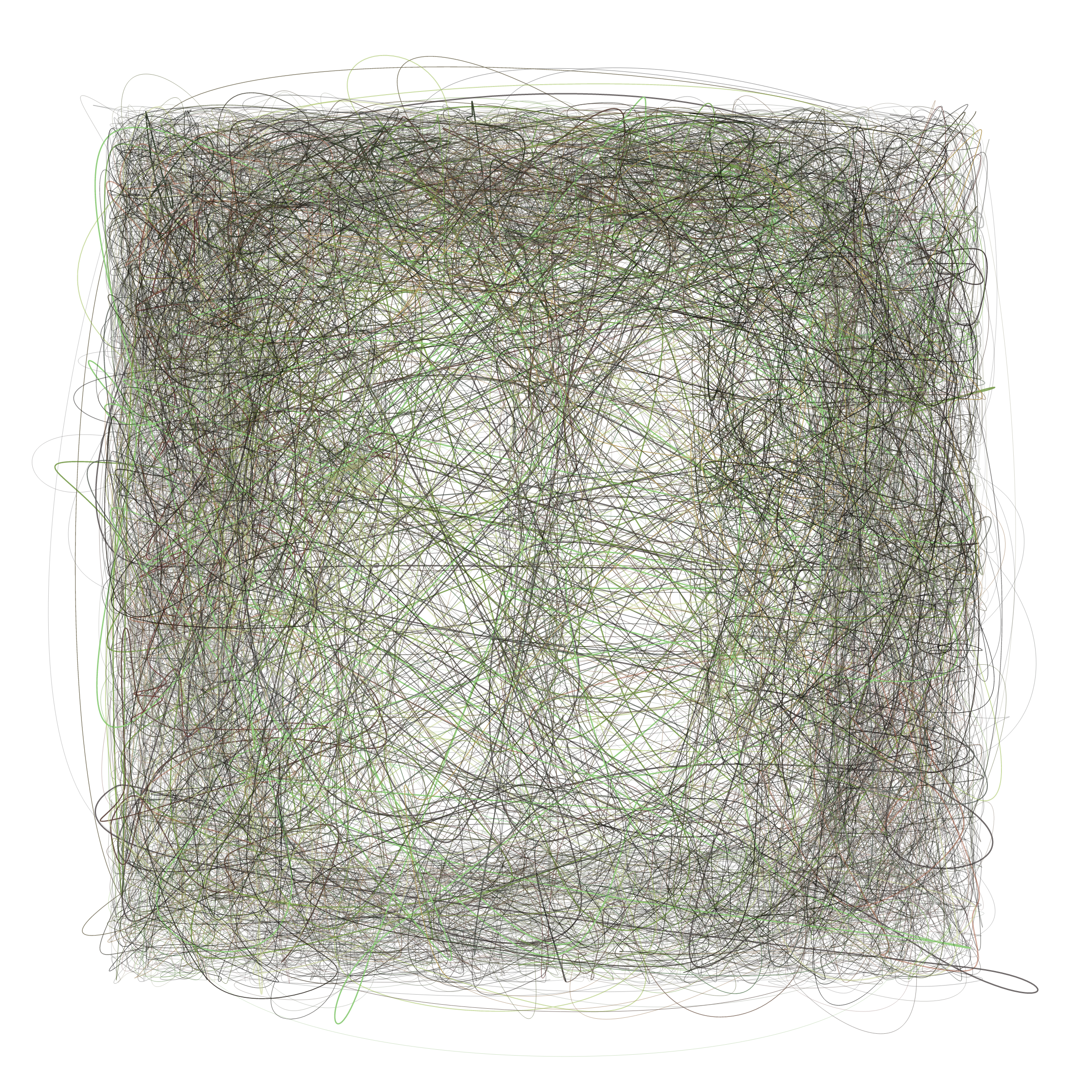 Art Blocks - Art Blocks v2 - Scribbled Boundaries #101 - NFT # 131000101