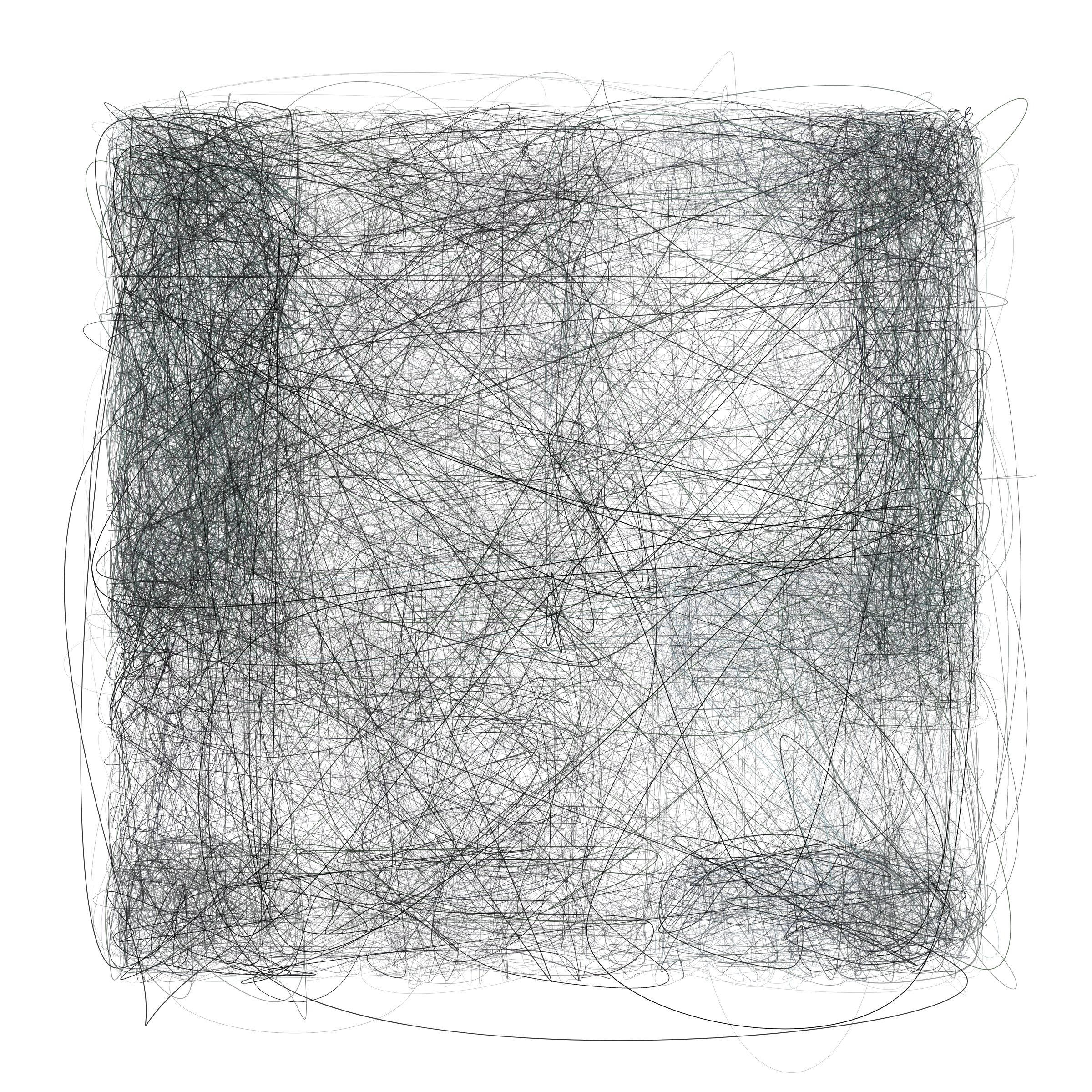 Art Blocks - Art Blocks v2 - Scribbled Boundaries #103 - NFT # 131000103